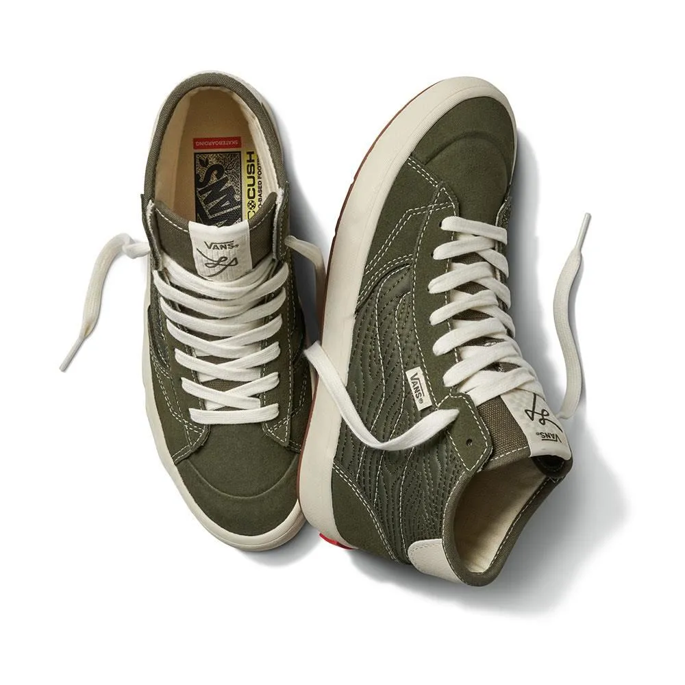 Vans The Lizzie Quilted - Graper Leaf Grip Pattern Step Stability
