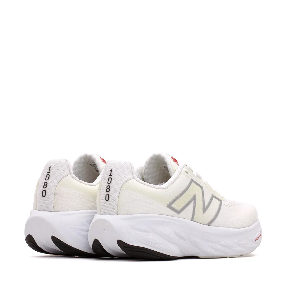 New Balance Men Fresh Foam x 1080 v14 White M1080W14 beach running shoes fingerless gloves