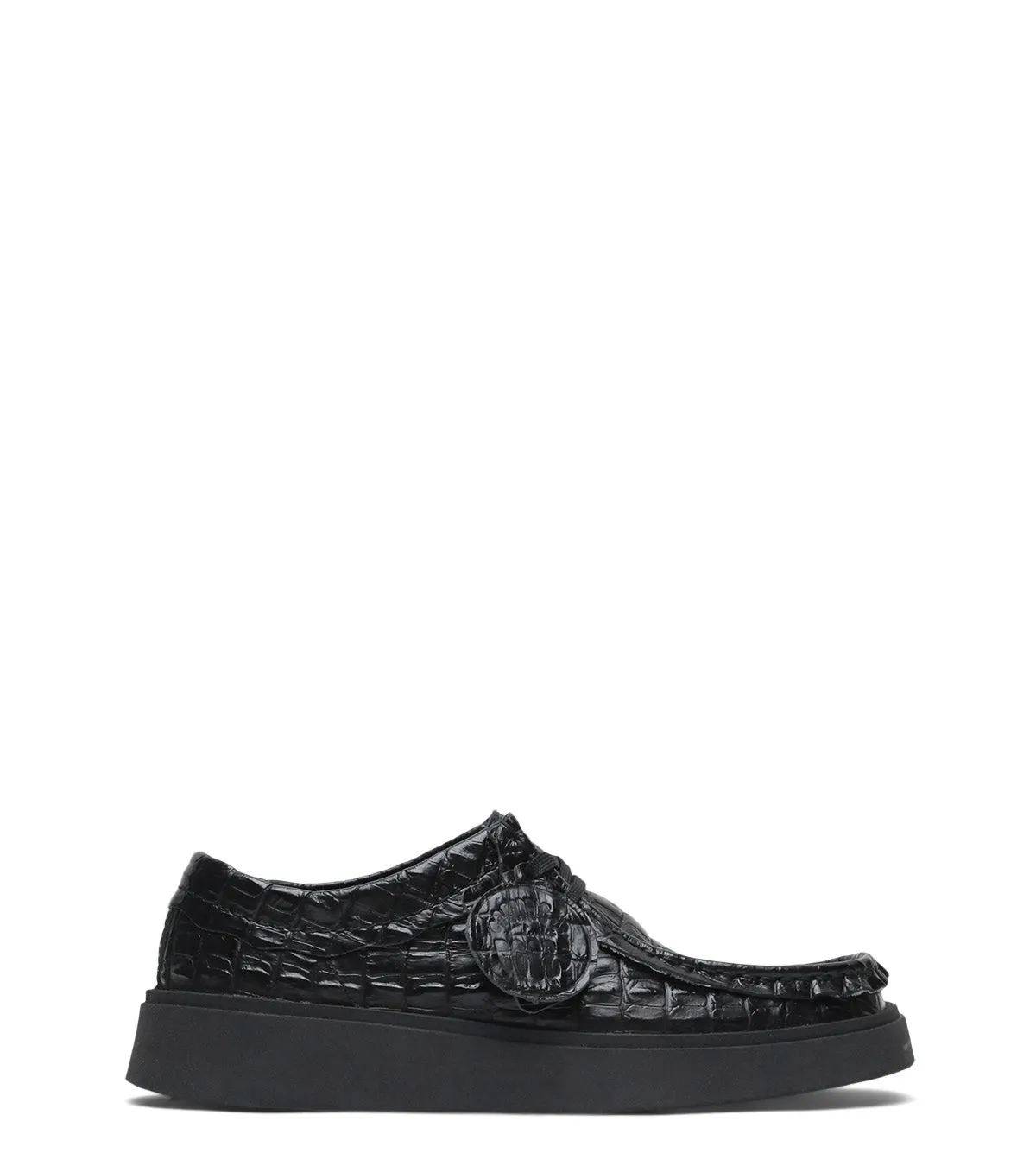 Clarks x Martine Rose Women's Cur Torview Black Leather snowy - weather Pilates practitioners' flexibility
