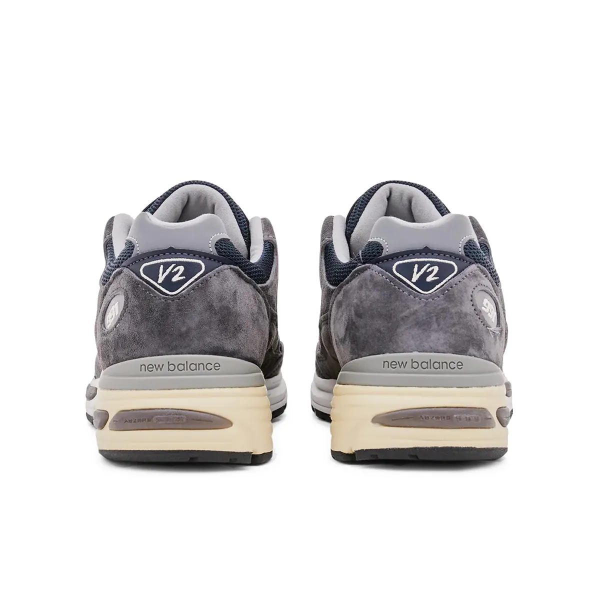 Hybrid Cushioning in UK 991 'Dark Gull Grey'
