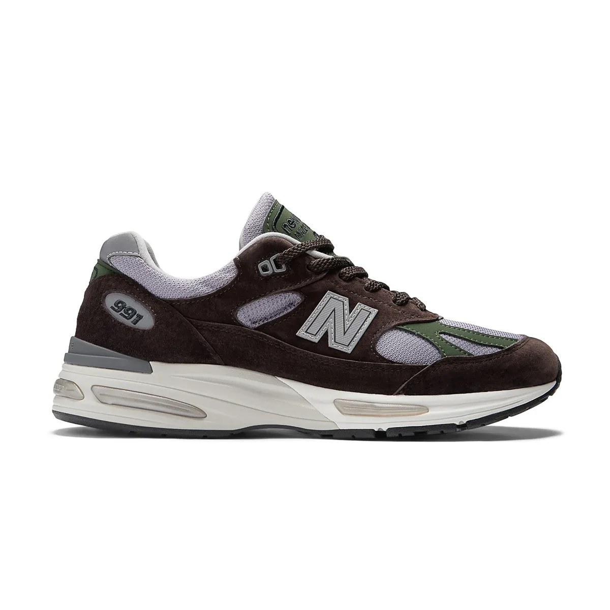 in UK 991v2 'Essentially Offbeat Licorice' Modern Urban Day Wear