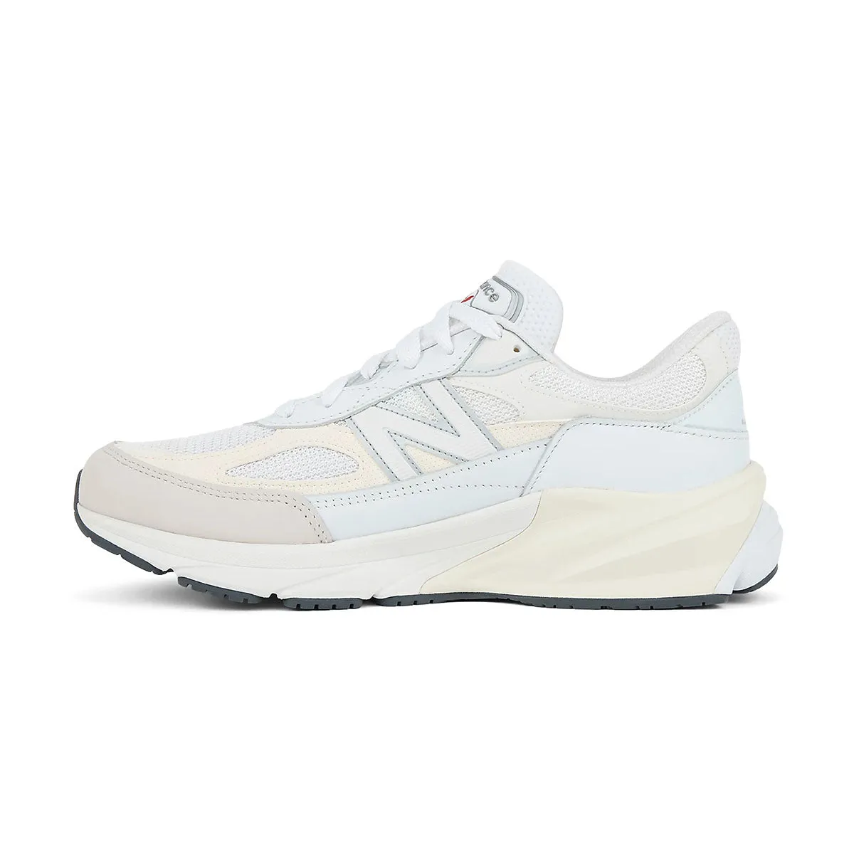 Rebound Midsole Shock Diffusion Technology In USA 990v6 'White Sea Salt'