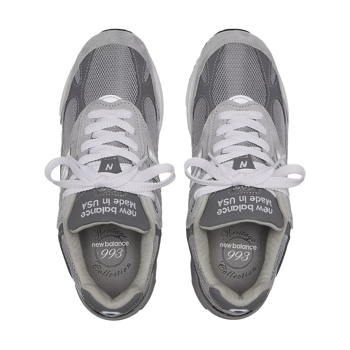 In USA 993 'Grey' Impact Resistant Midsole Grid Traction System