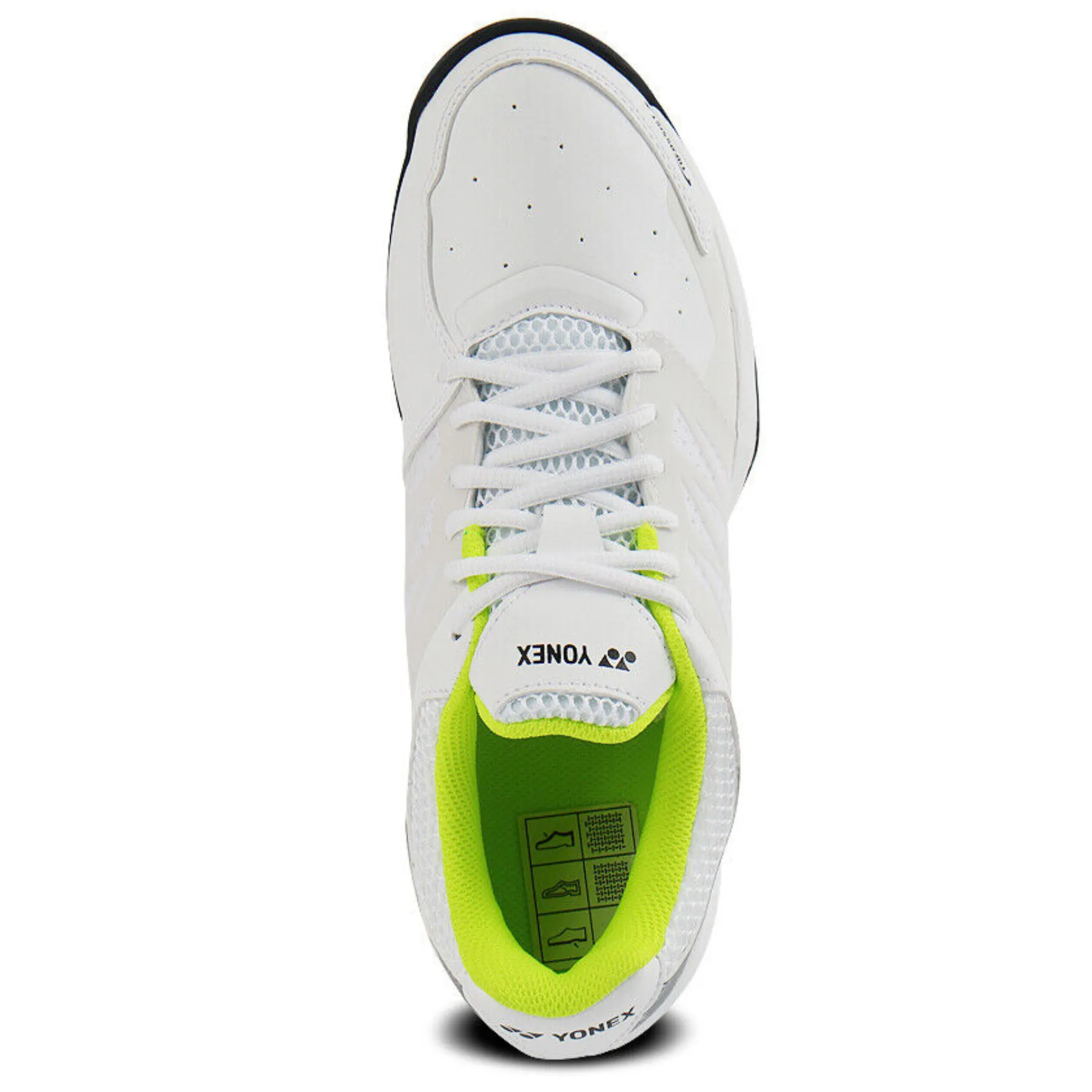 Comfort Motion Yonex Lumio 3 All Court White/Lime Mens Tennis Shoes 2023
