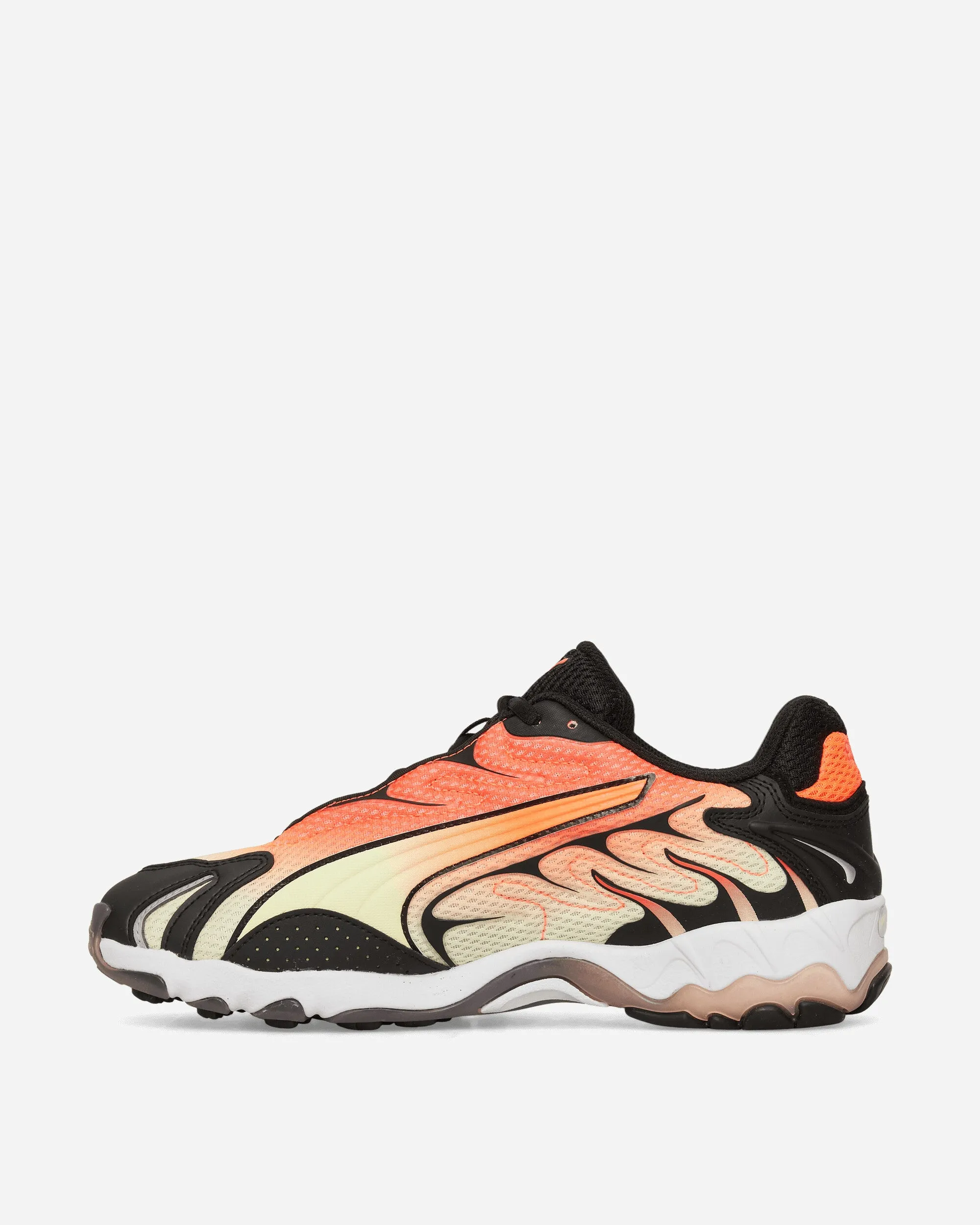 Inhale Sneakers Glowing Red / Black Silver Glow