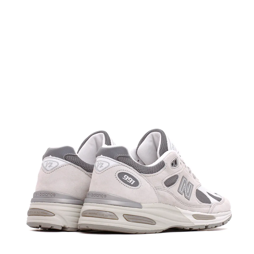 Seamless Design New Balance Unisex 991v2 Nimbus Cloud Made In UK U991LG2