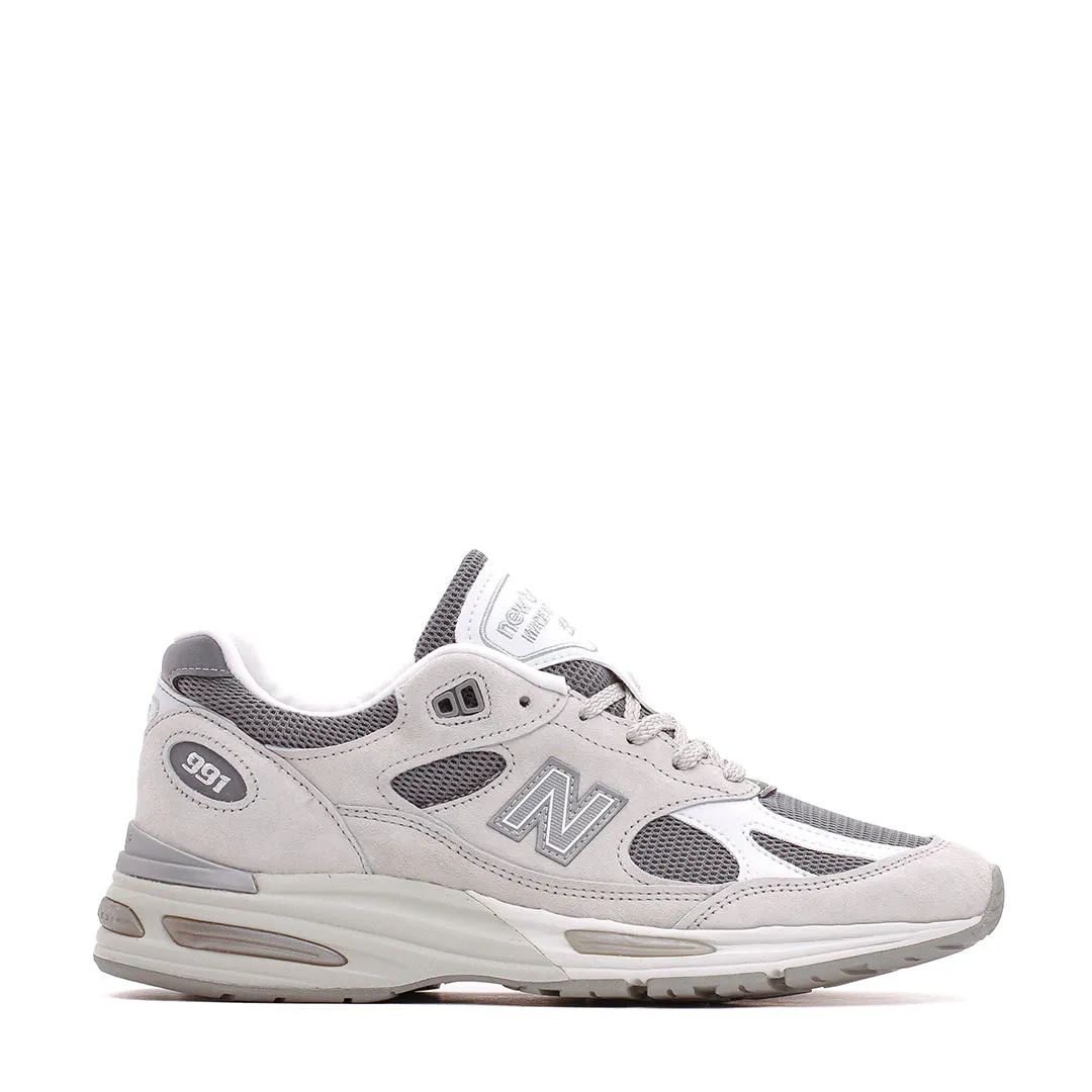 New Balance Unisex 991v2 Nimbus Cloud Made In UK U991LG2 Ankle Braces Flexible Material