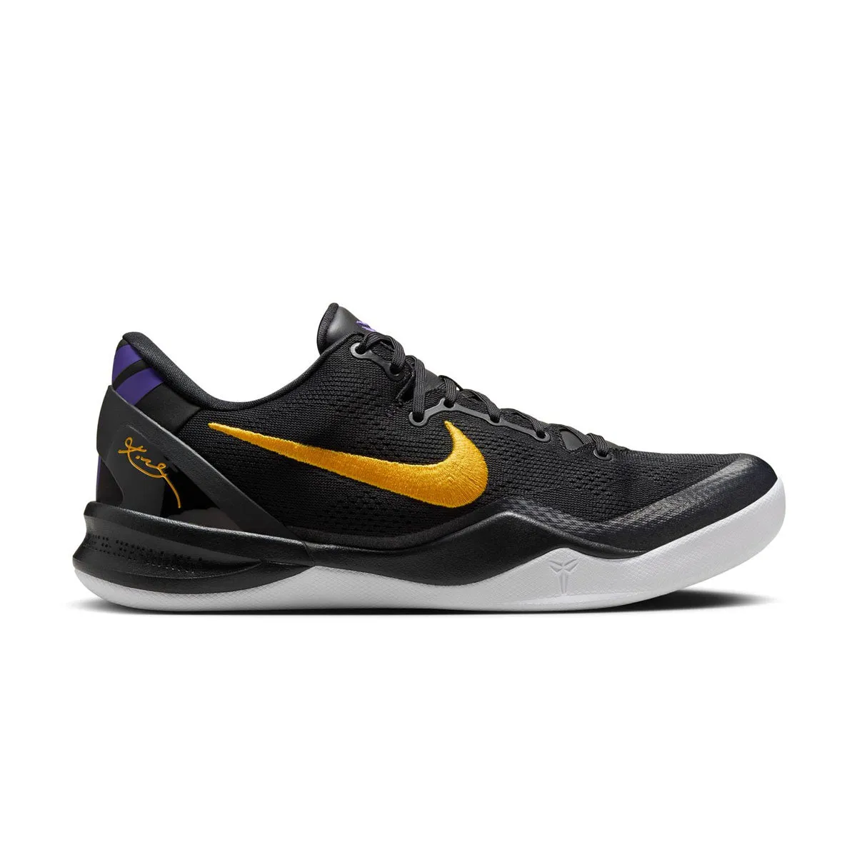 Kobe VIII Protro 'Lakers Away' Soft Finish Water resistant coating
