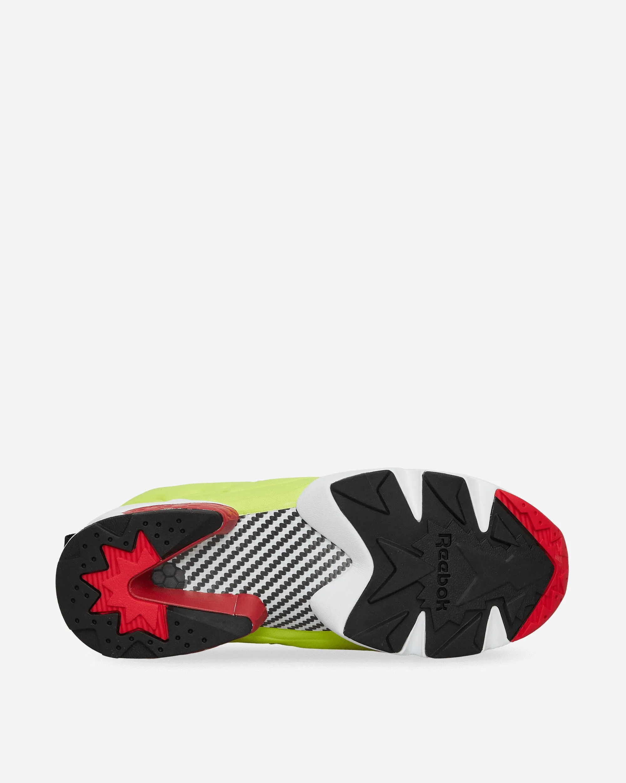 All weather Instapump Fury 94 Sneakers Hyper Green / Vector Red / Core Black