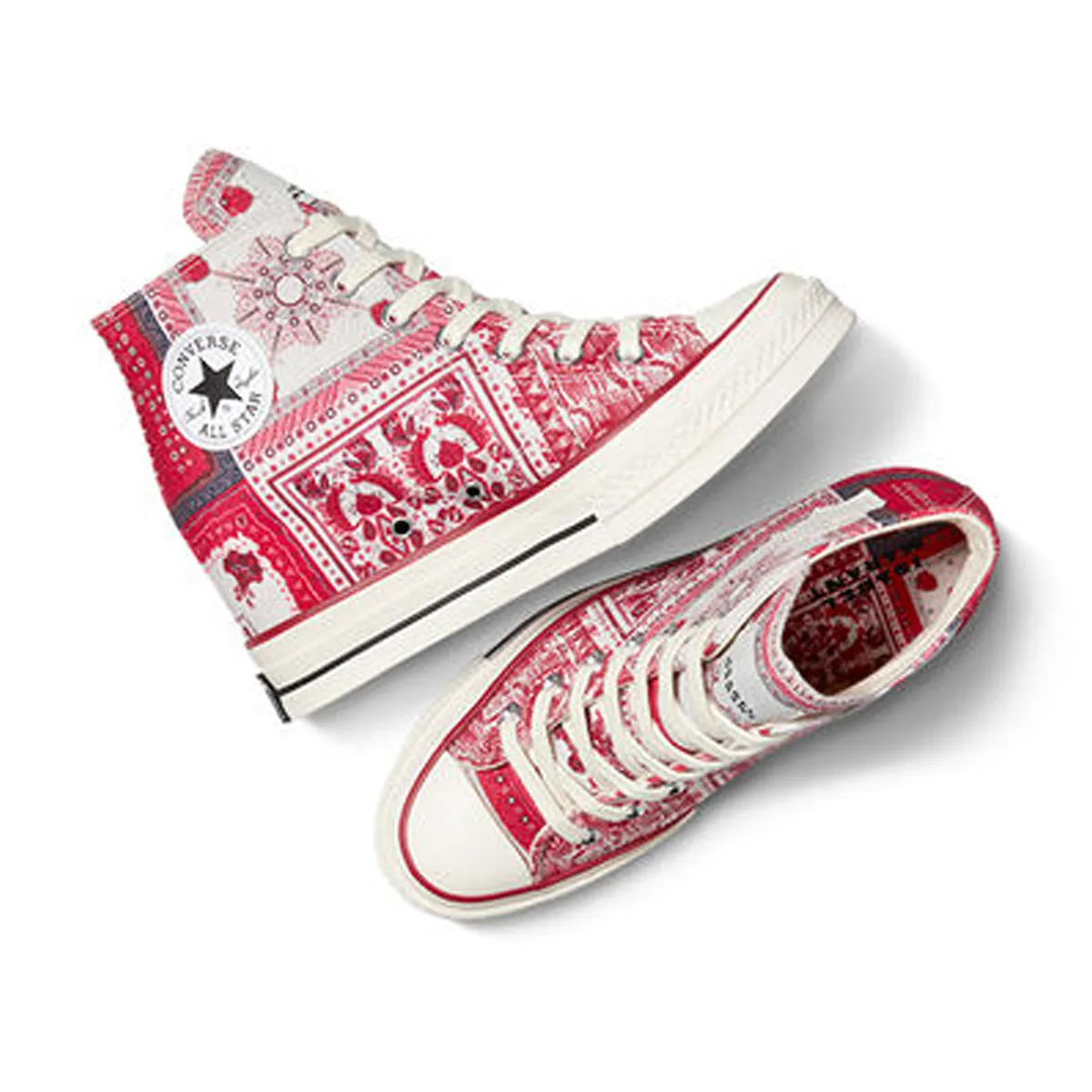   Isabel Marant Chuck 70 Wedge 'Vanilla Ice Red' chic aesthetic