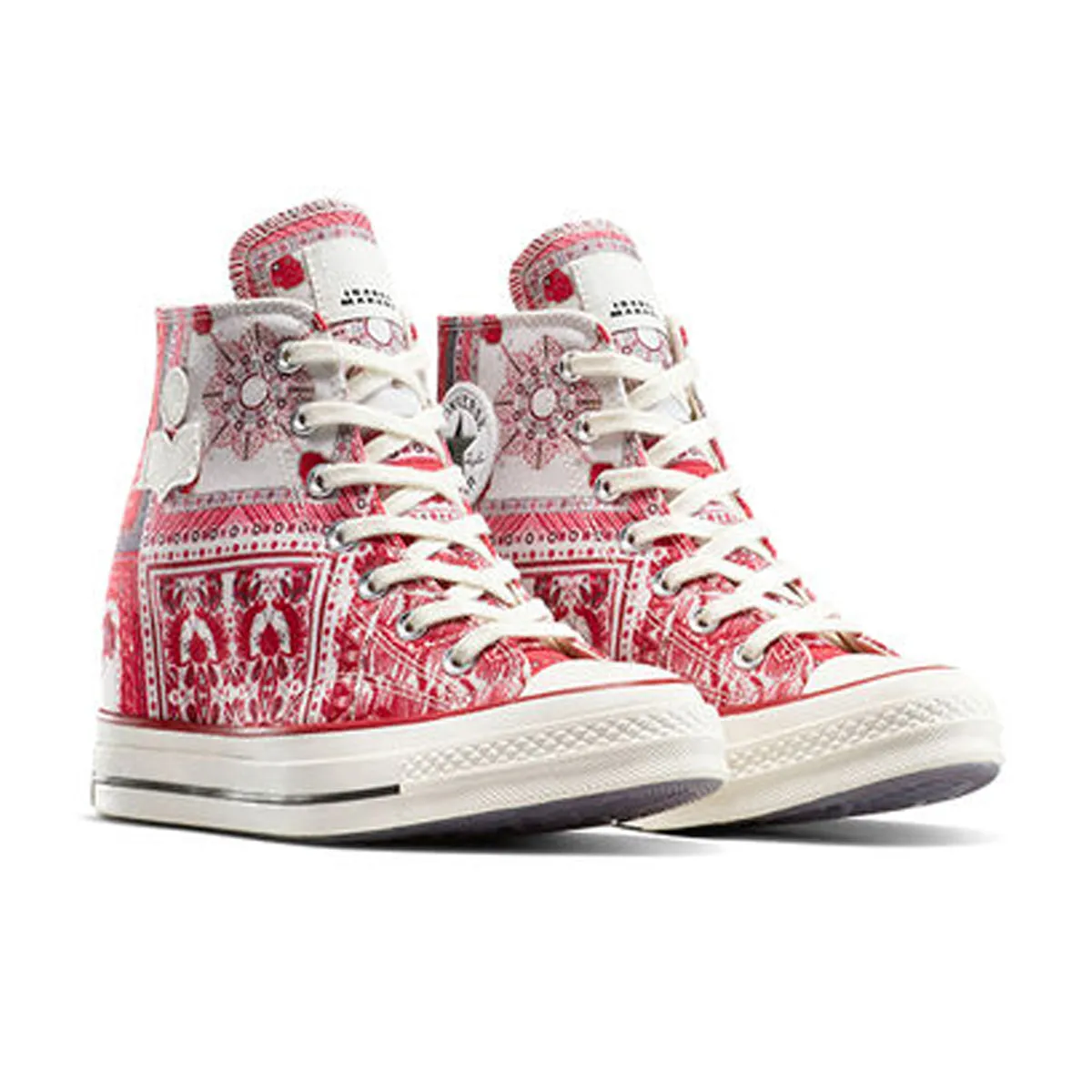 Timeless Form Weekend Mood   Isabel Marant Chuck 70 Wedge 'Vanilla Ice Red'