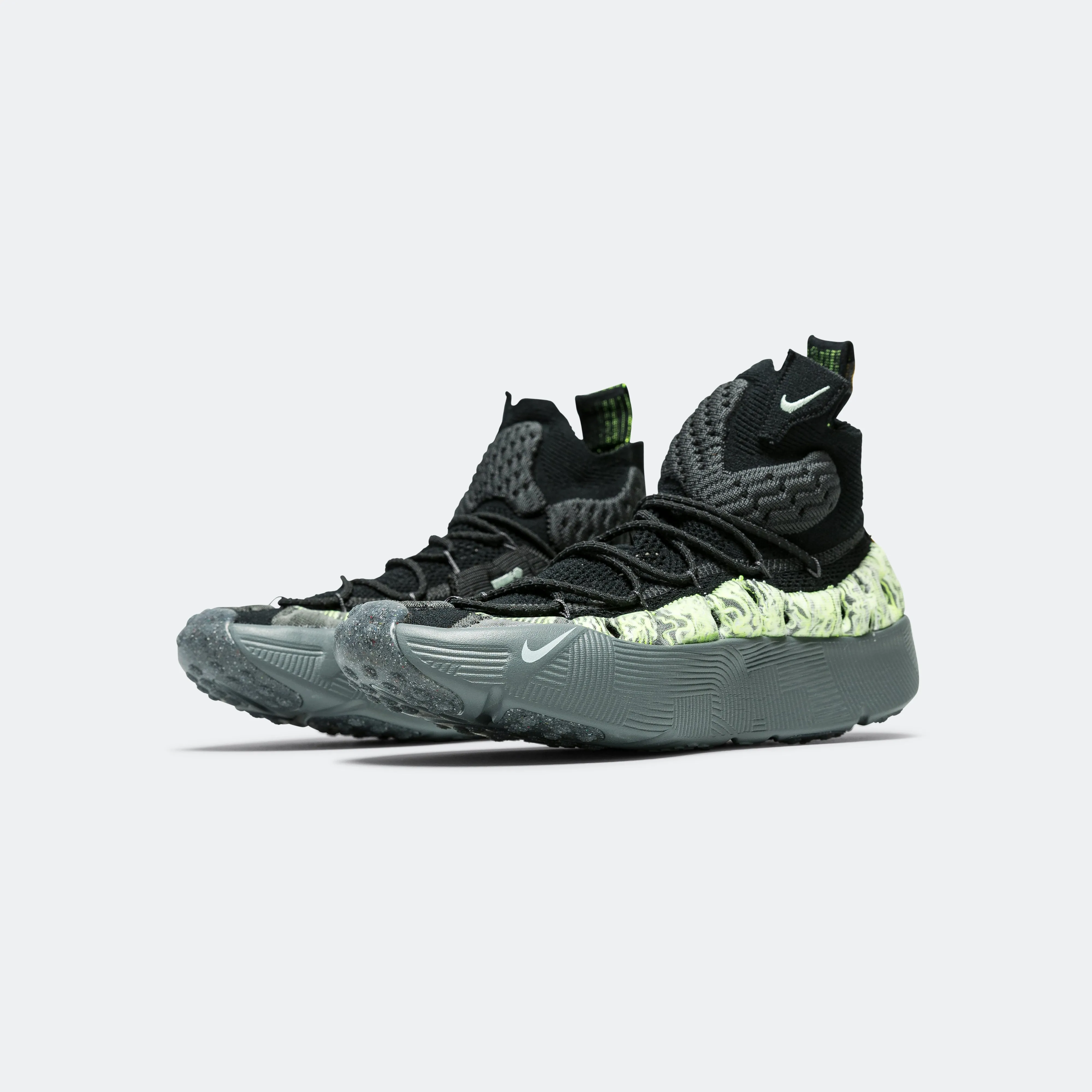 ISPA Sense Flyknit - Black/Seafoam-Smoke Grey City Stroll Kick Style