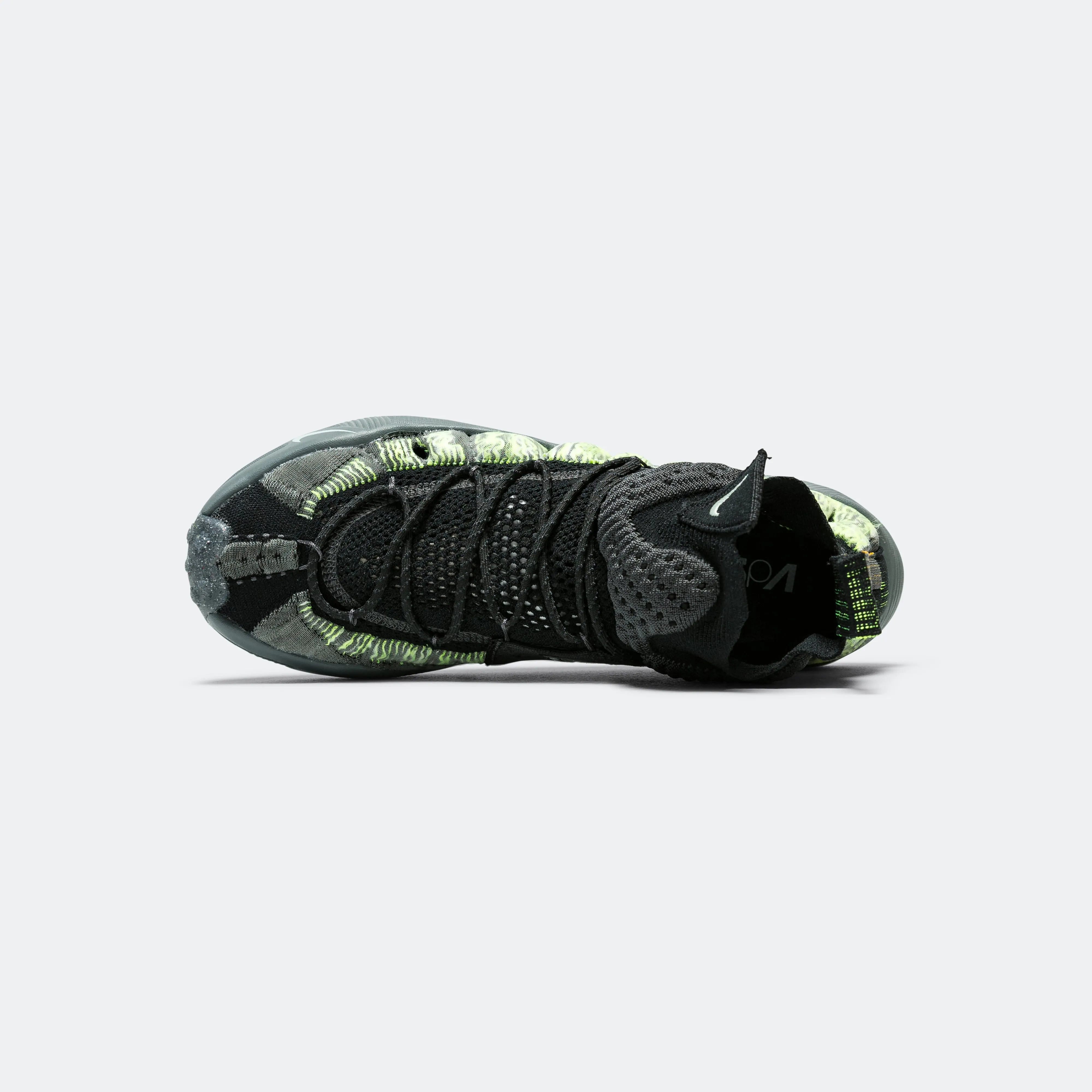 Eco conscious Long-Distance Support ISPA Sense Flyknit - Black/Seafoam-Smoke Grey