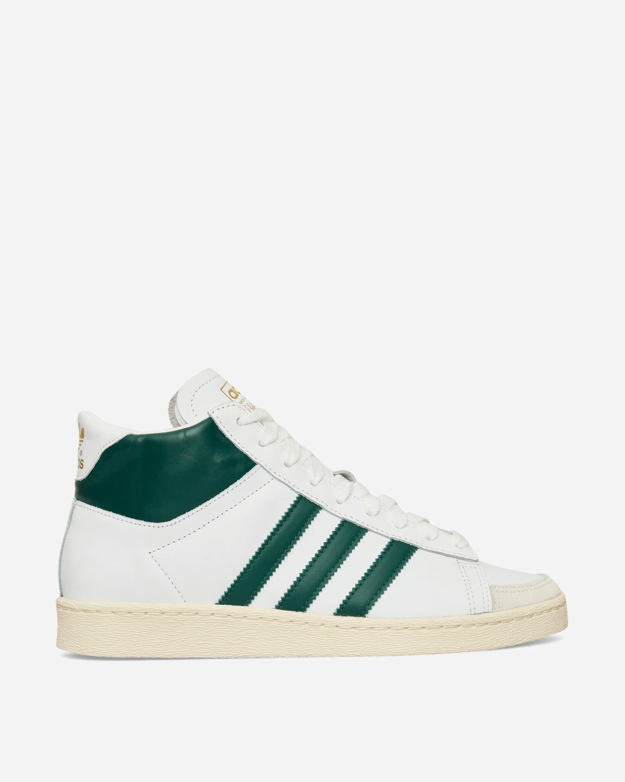 Jabbar Hi Sneakers Cloud White / Collegiate Green Commuter Pick Detachable Insole