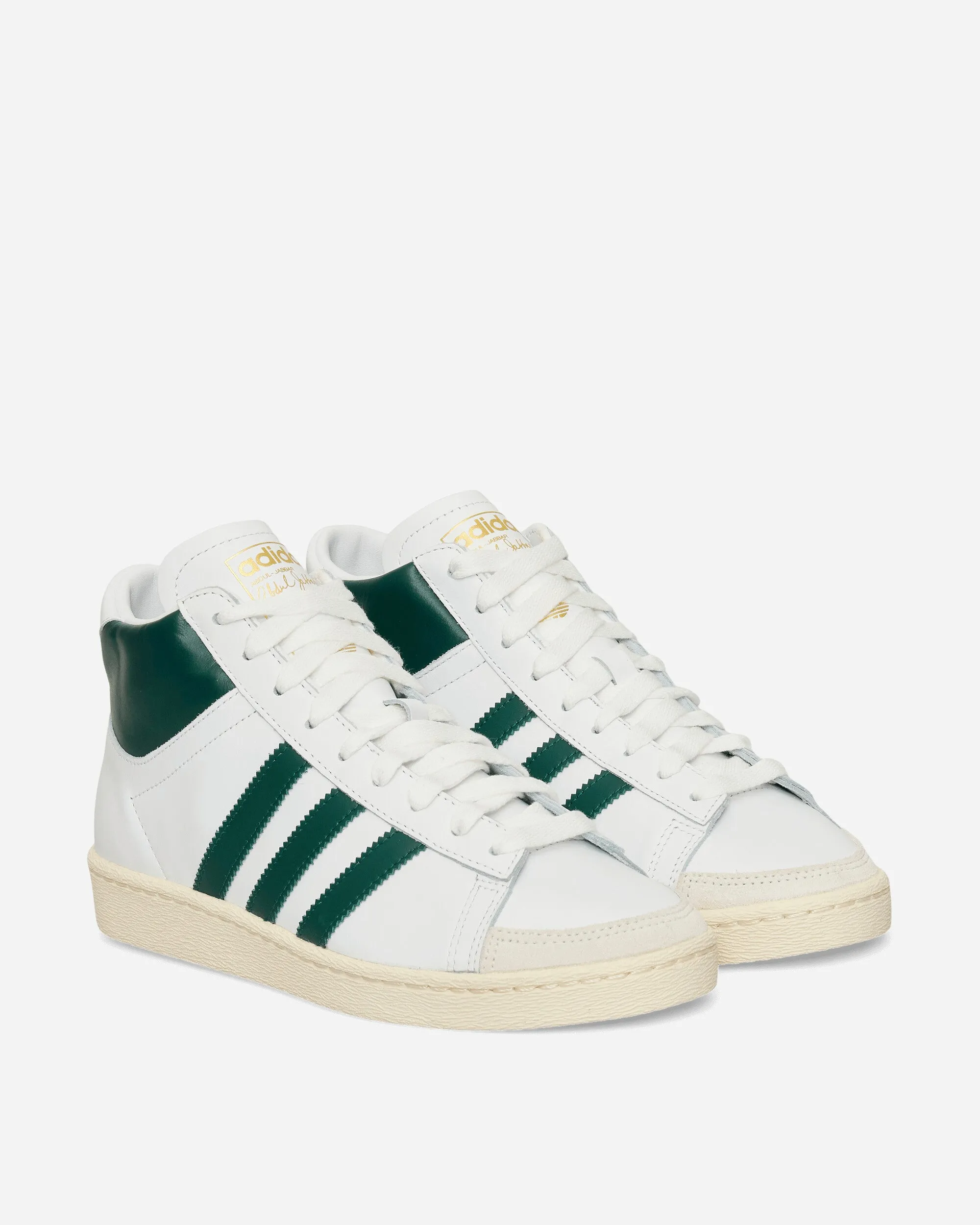 Jabbar Hi Sneakers Cloud White / Collegiate Green morning jog