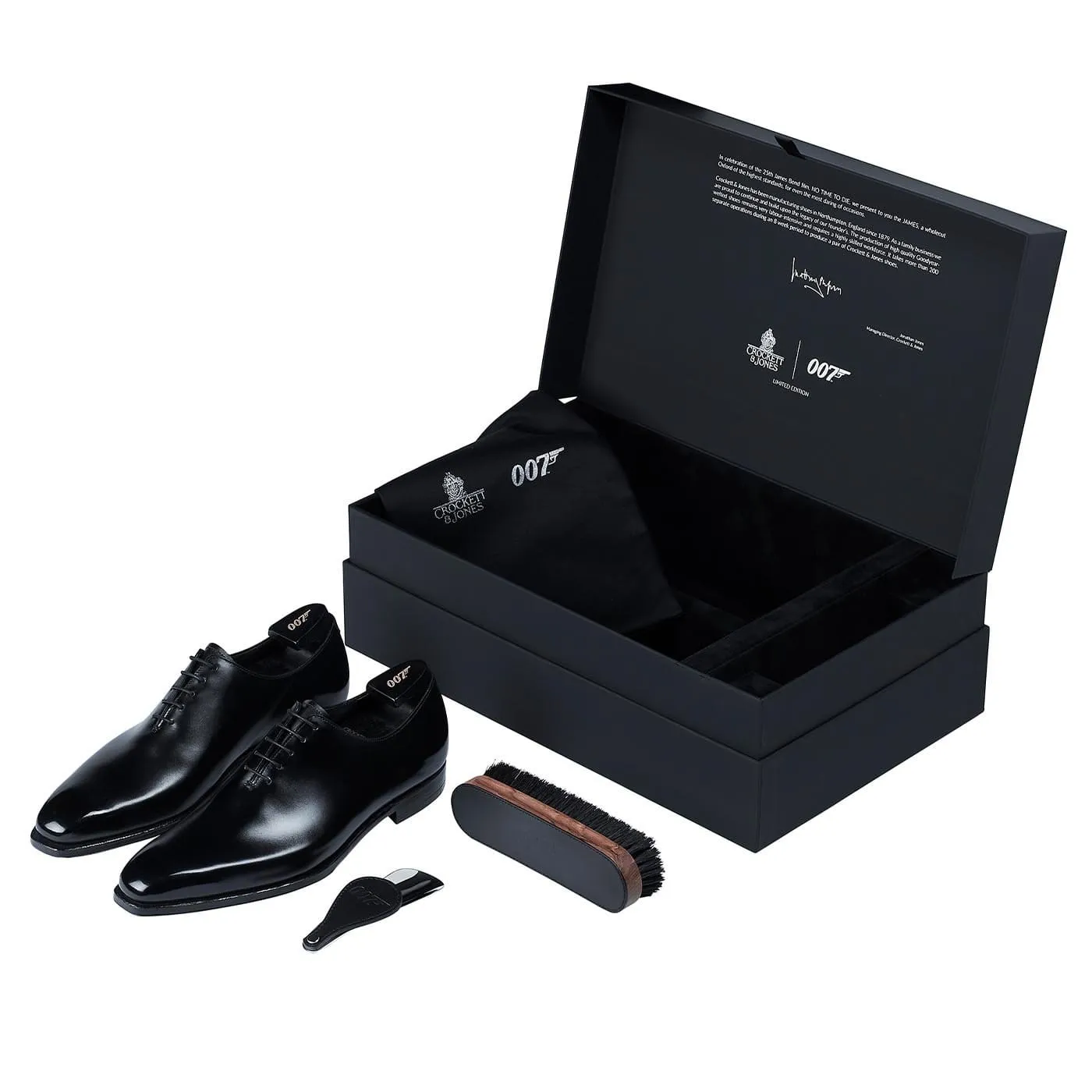 Classic Brown James Black Calf
