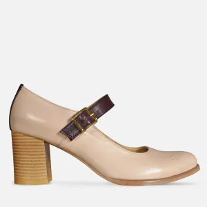 Janis - Mary Jane Heels Flexible Sole Feel Durable Business Style