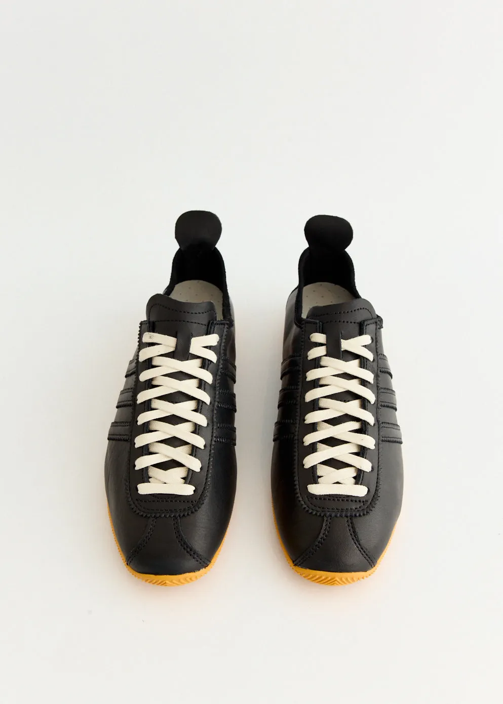 Japan 'Core Black' Sneakers Rubber Sole Slip   Resistant Sole