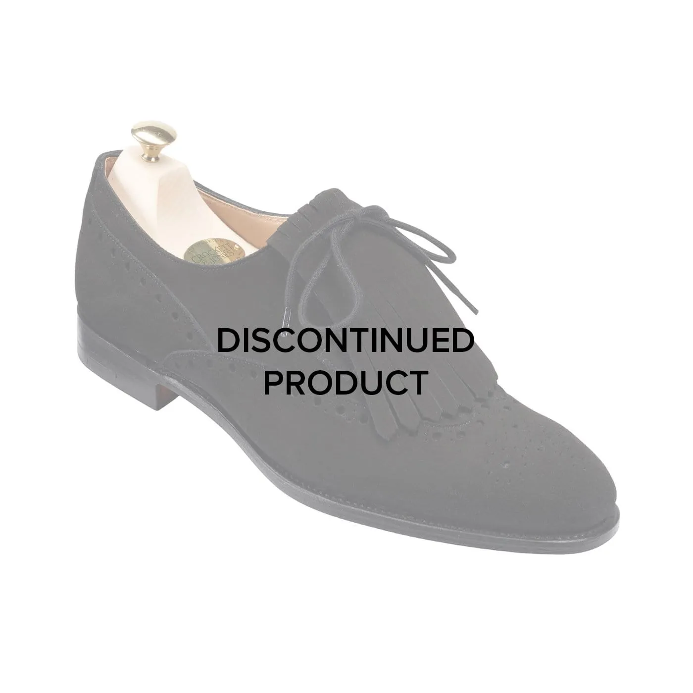 Simple Profile Durable Work Fit Jessica Black Calf Suede
