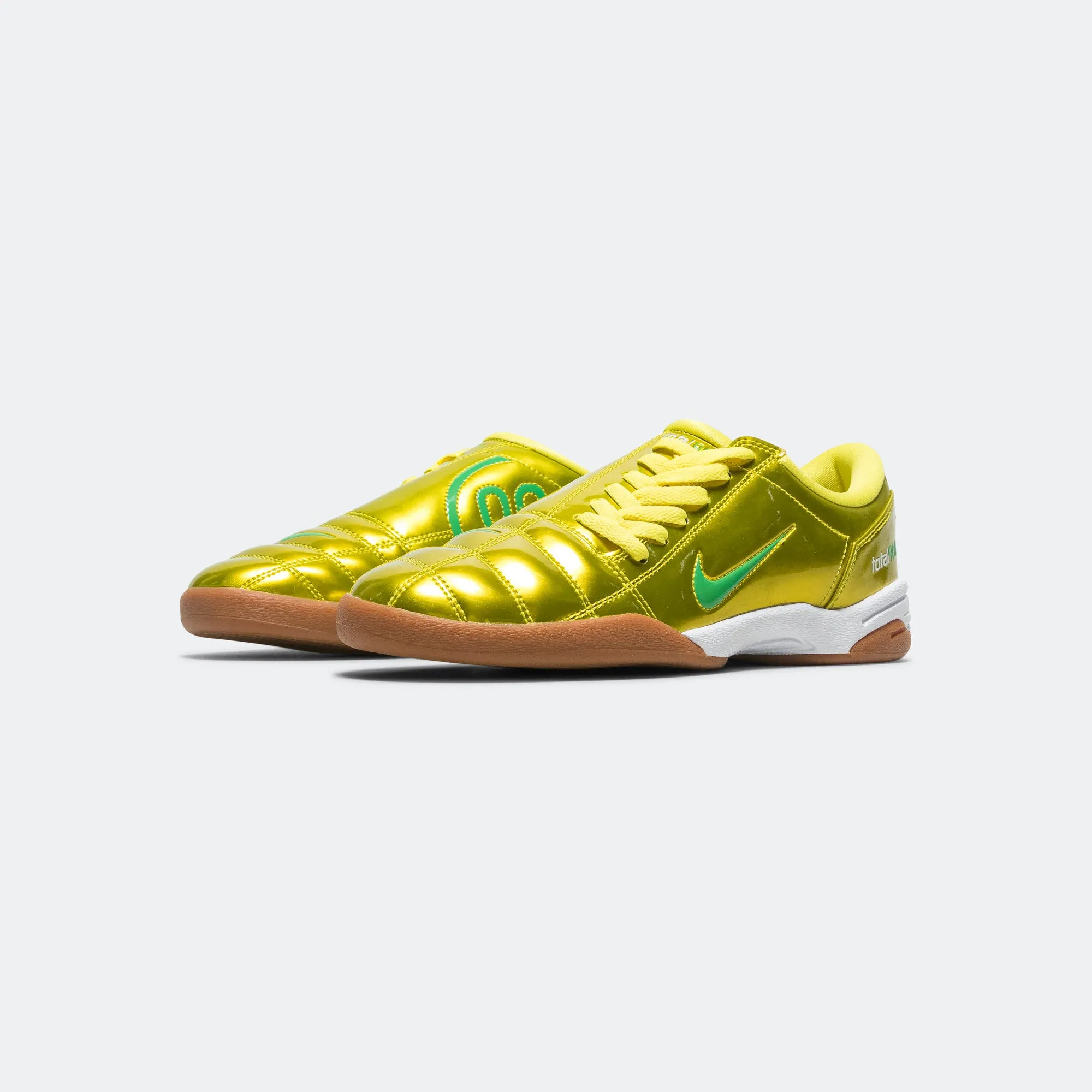 Ankle Collar Padding MoldedMidsole T90 SP - Dynamic Yellow/Green Spark-Gum Med Brown