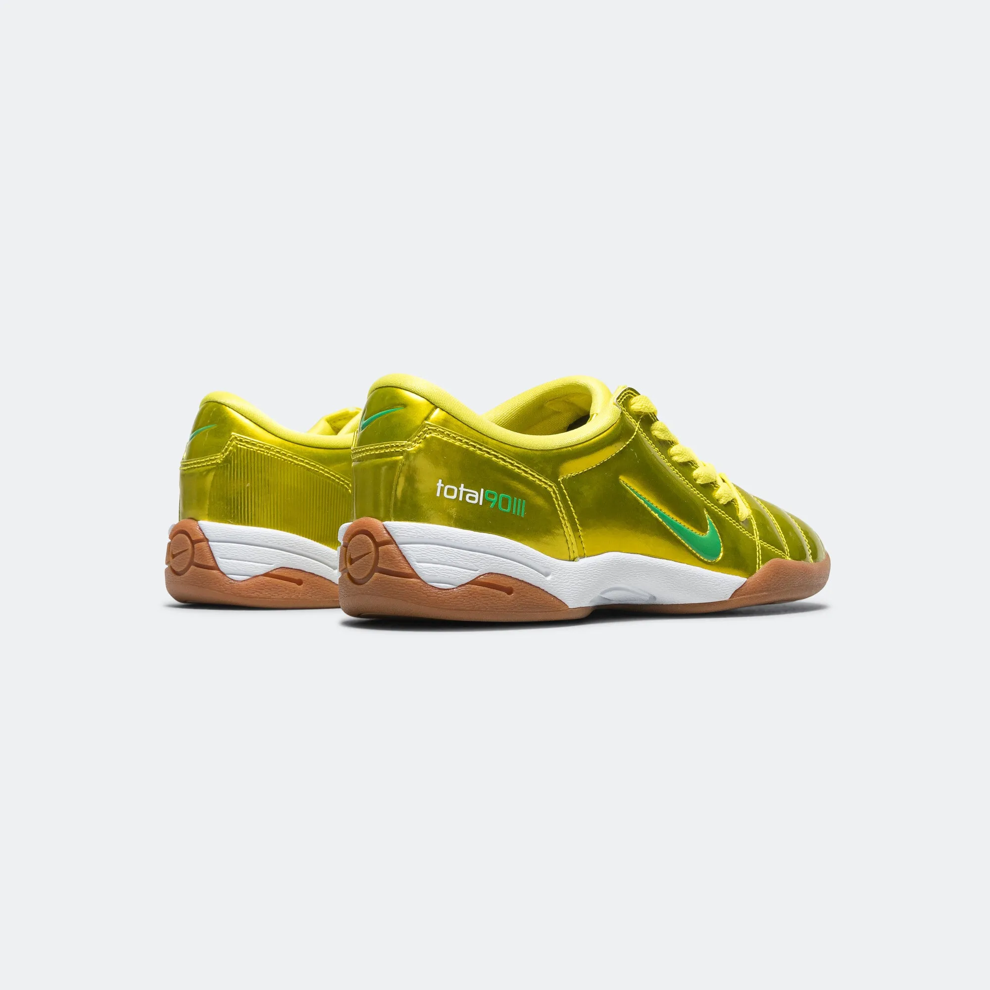 T90 SP - Dynamic Yellow/Green Spark-Gum Med Brown Variable Density Padding