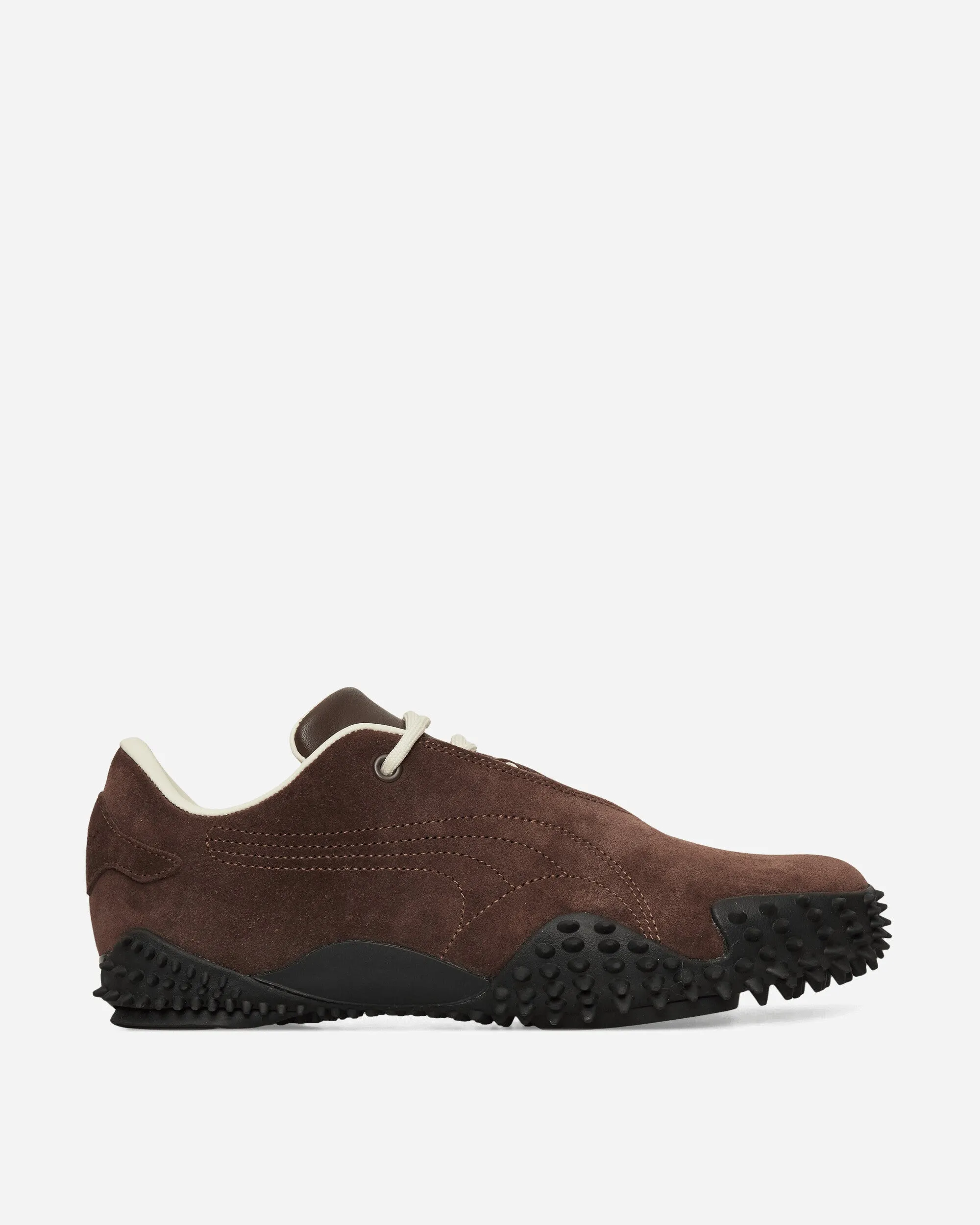 Zipper Closure Snug Lining JJJJound Mostro Sneakers Dark Chocolate