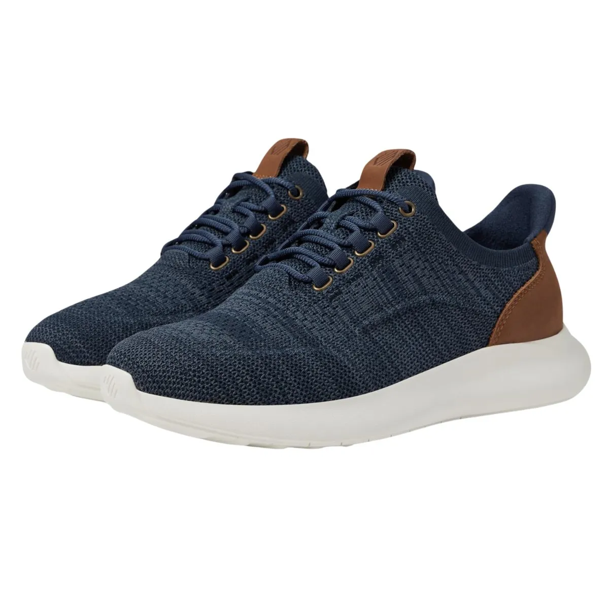 Everyday Use Johnston & Murphy Men's Amherst 2.0 Navy Heathered Knit Oxford