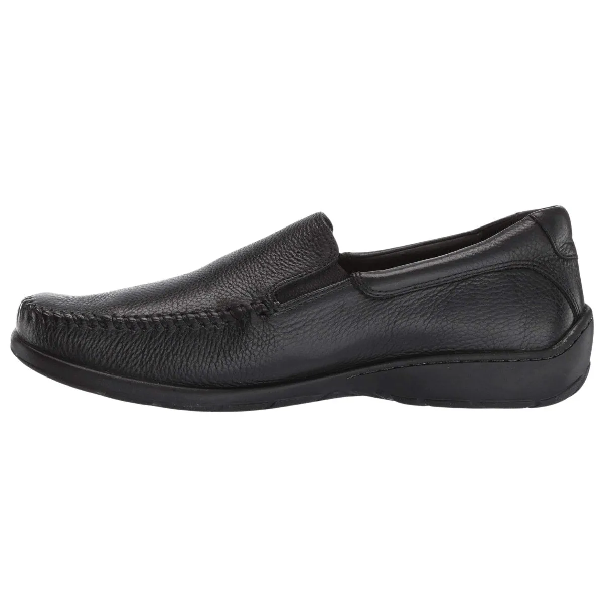 Johnston & Murphy Men's Crawfoord Venitian Black Leather Active Mode