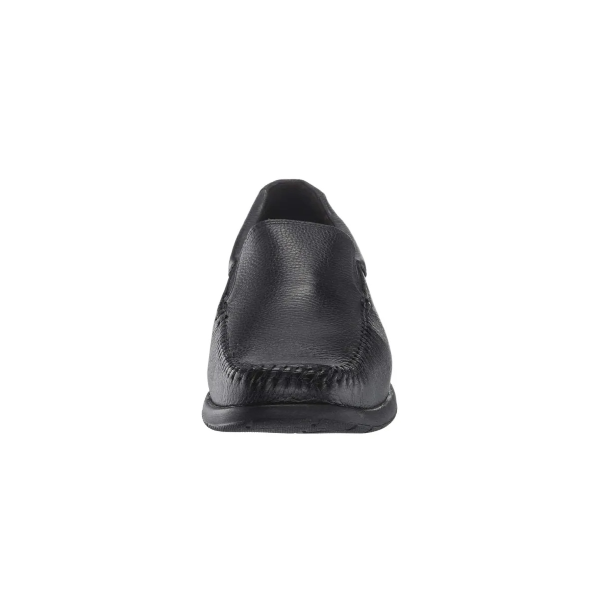 Johnston & Murphy Men's Crawfoord Venitian Black Leather Everyday Essential Talk Step
