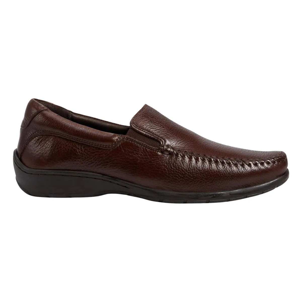 Johnston & Murphy Men's Crawfoord Venitian Mahogany Leather durable soles