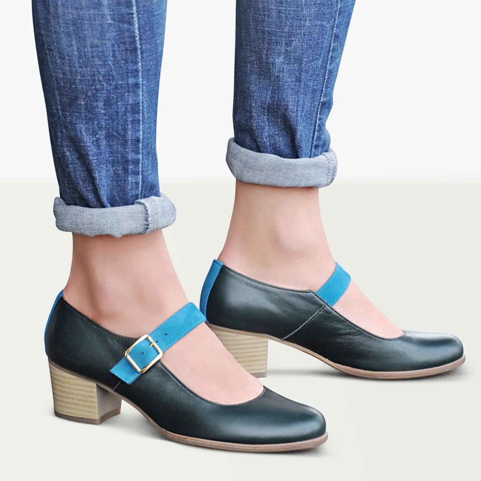 Joplin Pumps - Mary Janes Comfort Pair City Mood