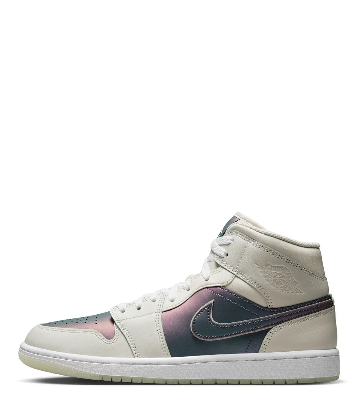 odor - resistant Jordan Air Jordan 1 Mid SE Phantom White