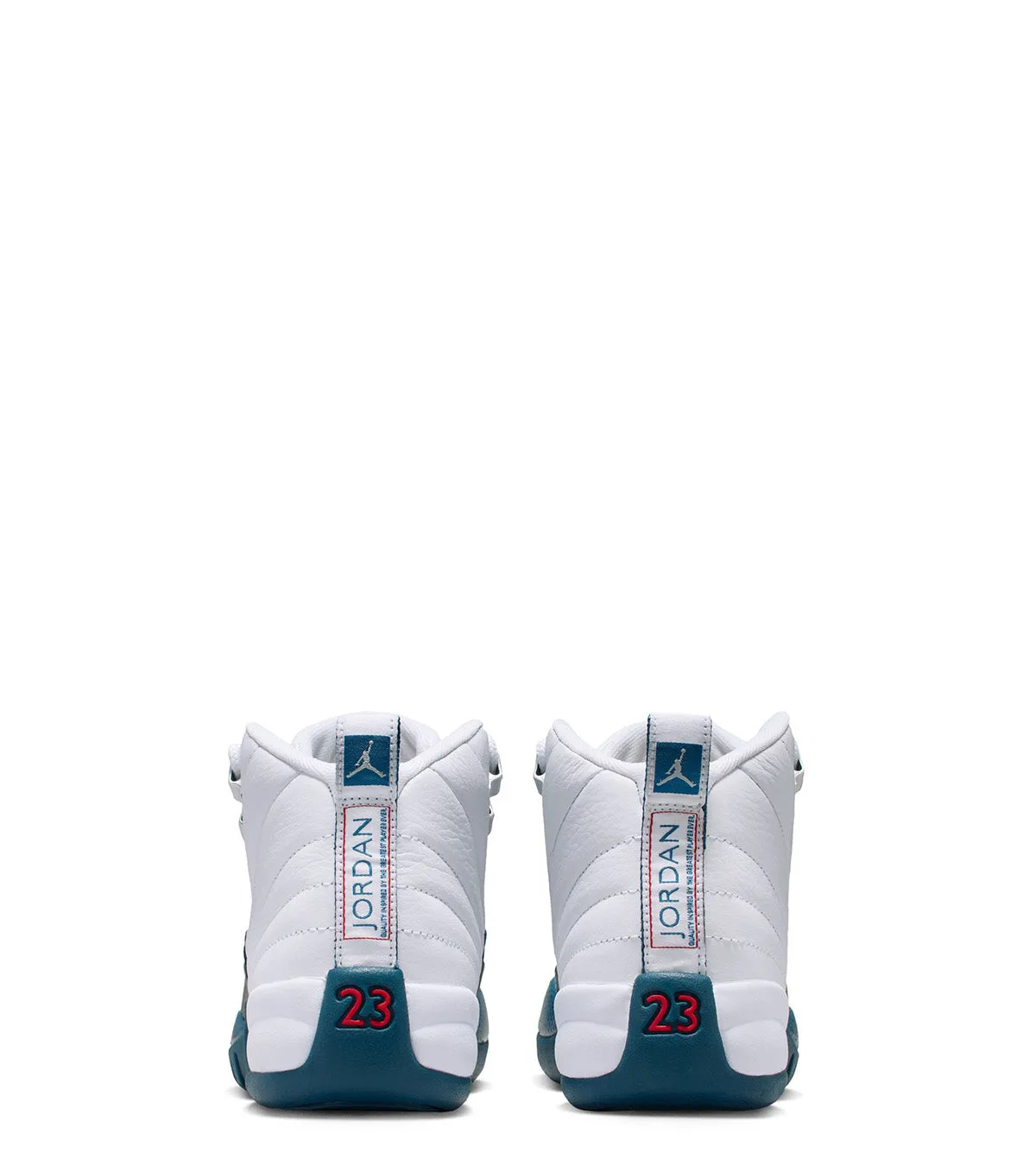 Jordan Air Jordan 12 Retro GS White Blue rainy - weather
