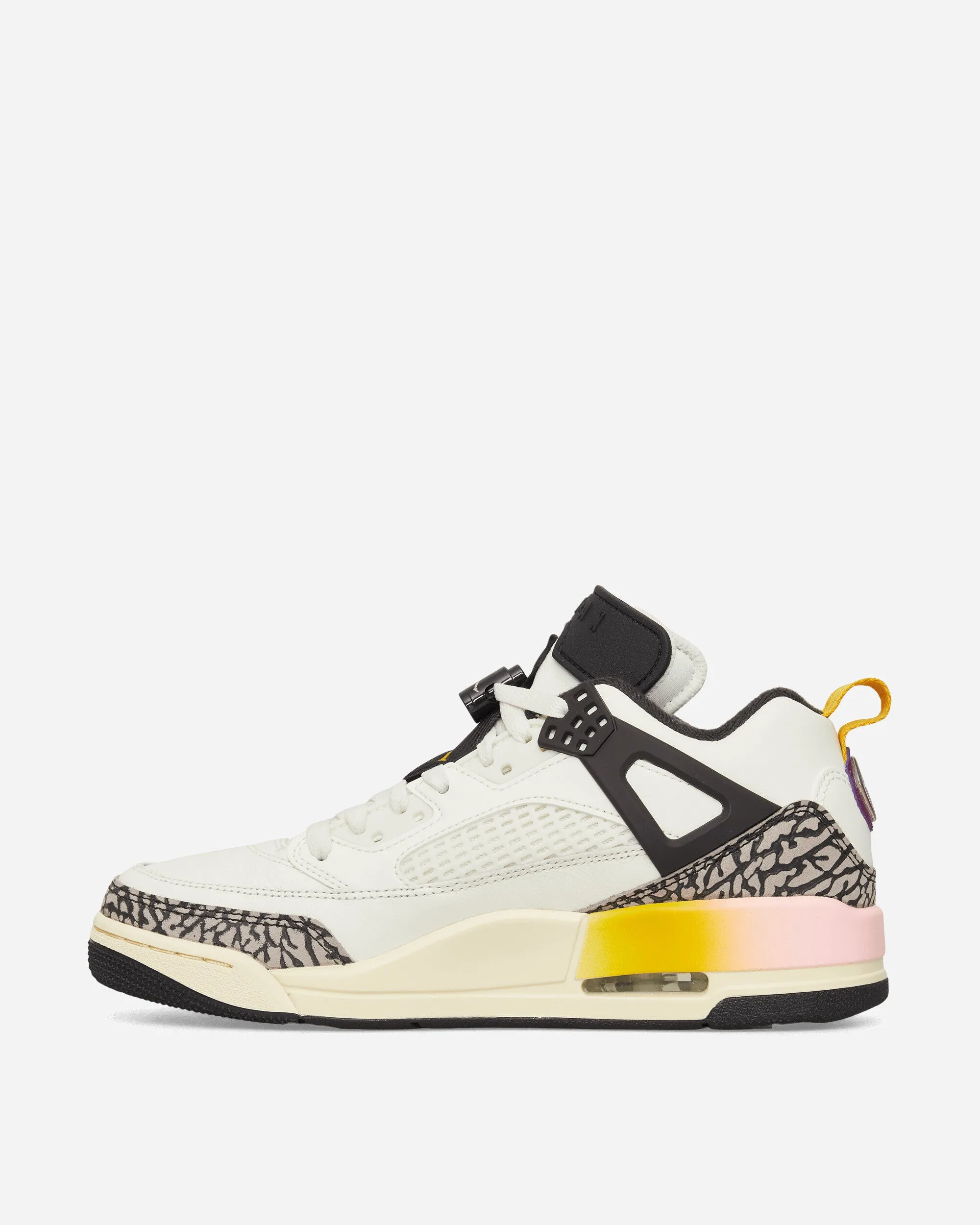 Jordan Spizike Low Sneakers Sail / Oil Grey / Muslin Platform Style