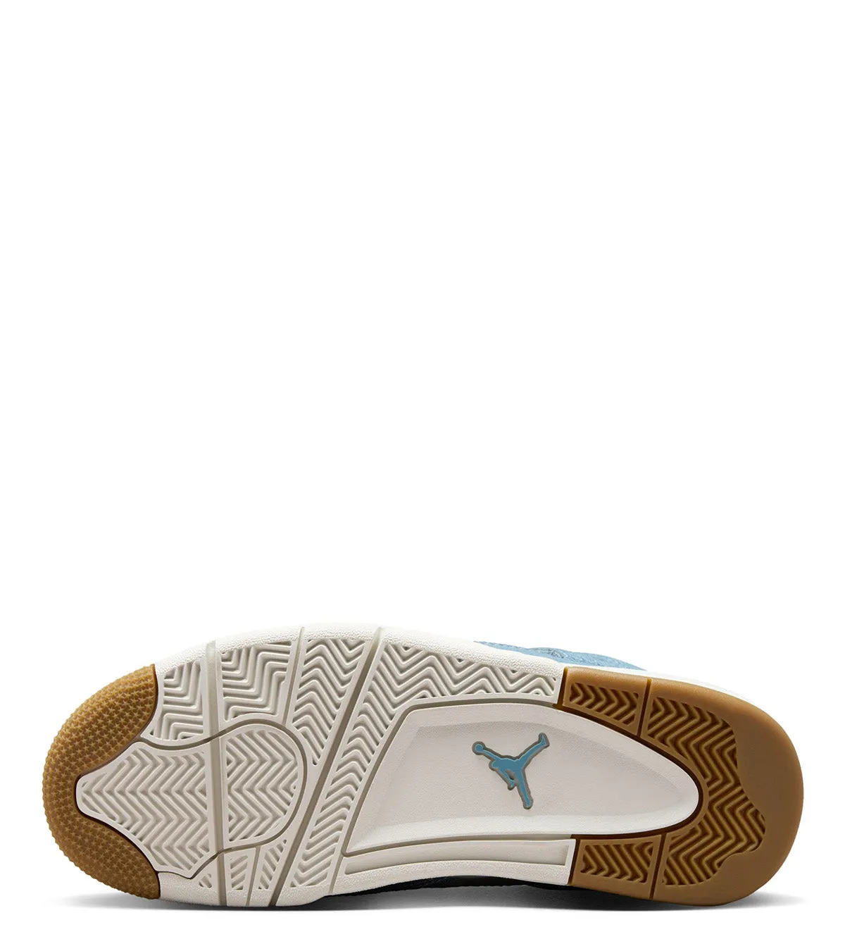 Jordan Women's Air Jordan 4 Retro Blue Denim men's extra - extra - large Refined Ease