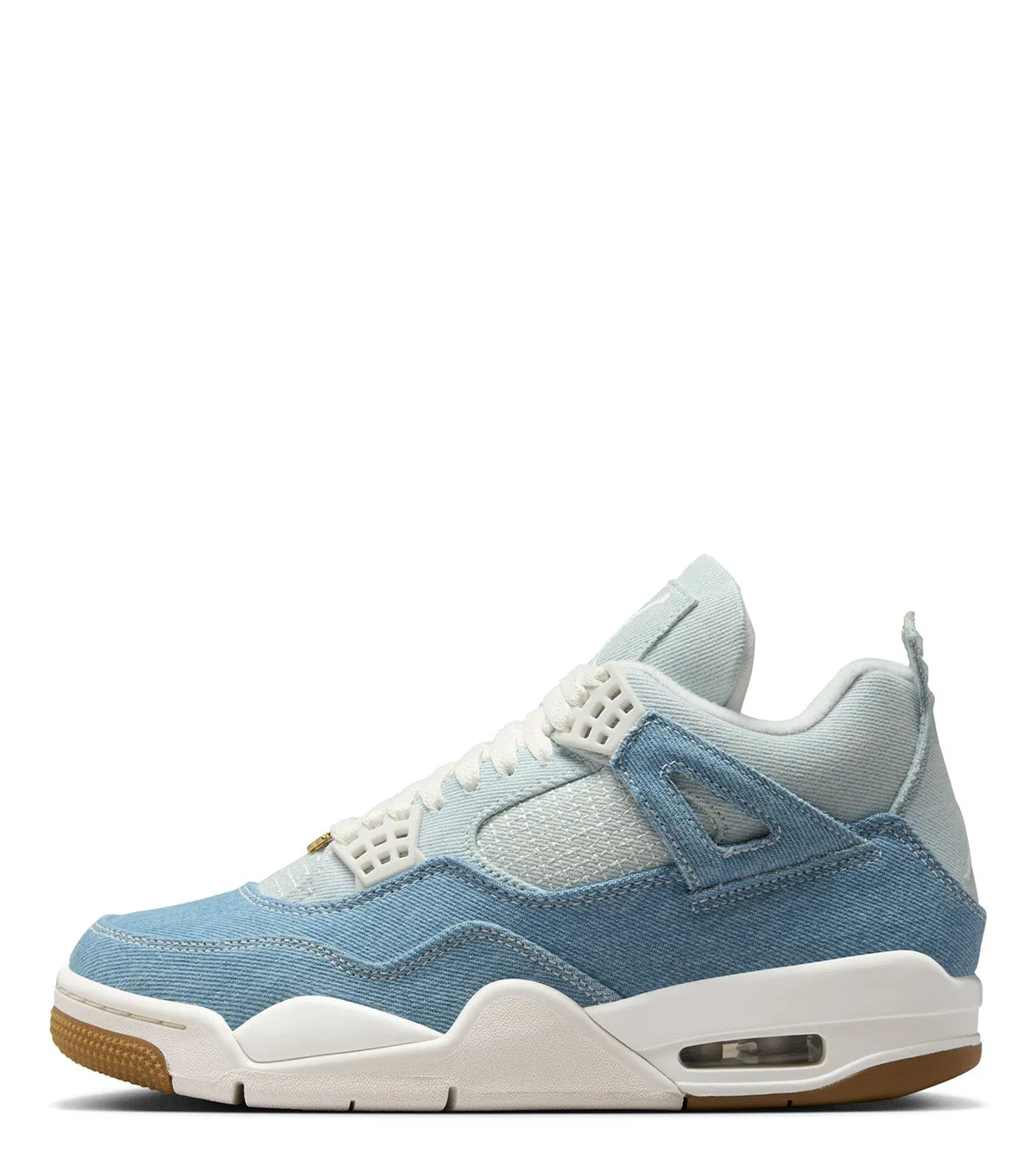 Jordan Women's Air Jordan 4 Retro Blue Denim largest
