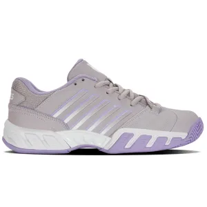 Multi Surface ergonomic K Swiss Big Shot Light 4 Women Tennis Shoes - Raindrops/White/Purple Rose
