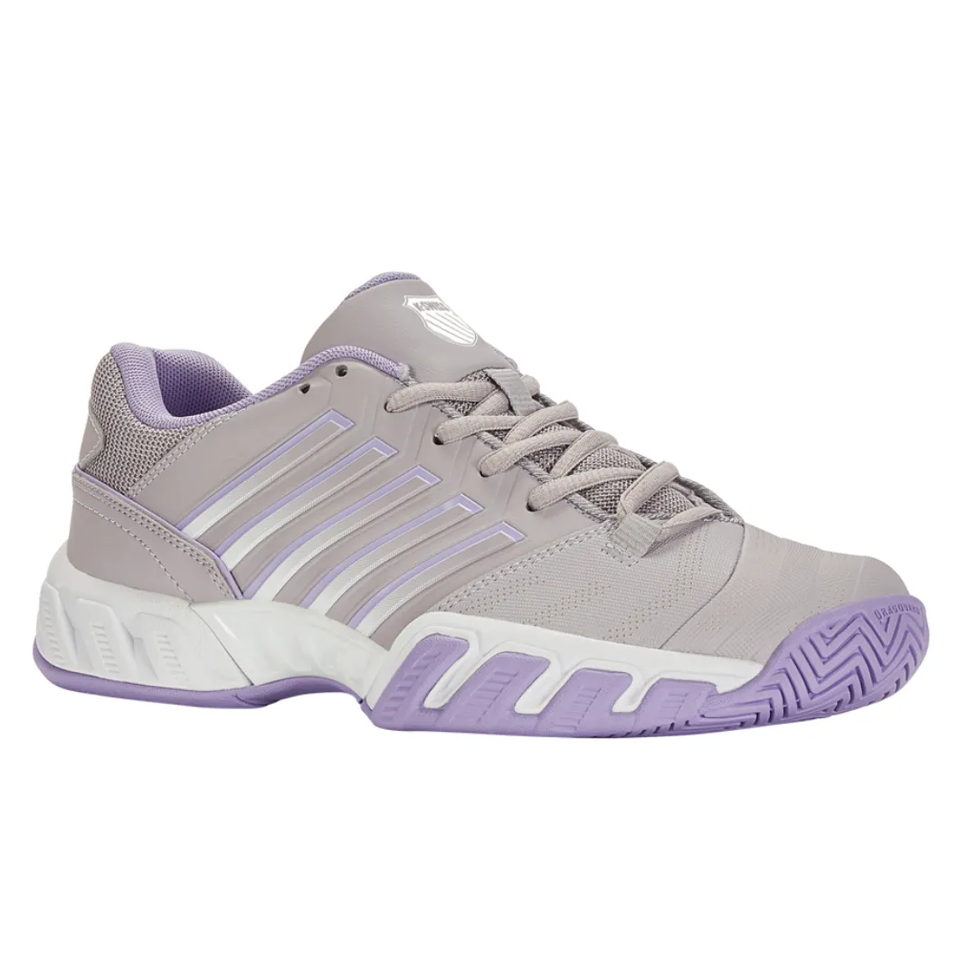 K Swiss Big Shot Light 4 Women Tennis Shoes - Raindrops/White/Purple Rose Agile Step Sprint Practice