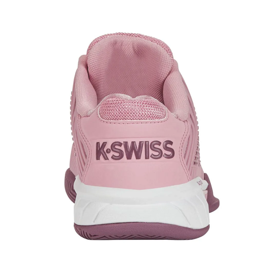 Agile Step Fitness routine K Swiss Hypercourt 2 AC Women Tennis Shoes - Pink/Grape/Orchid Haze