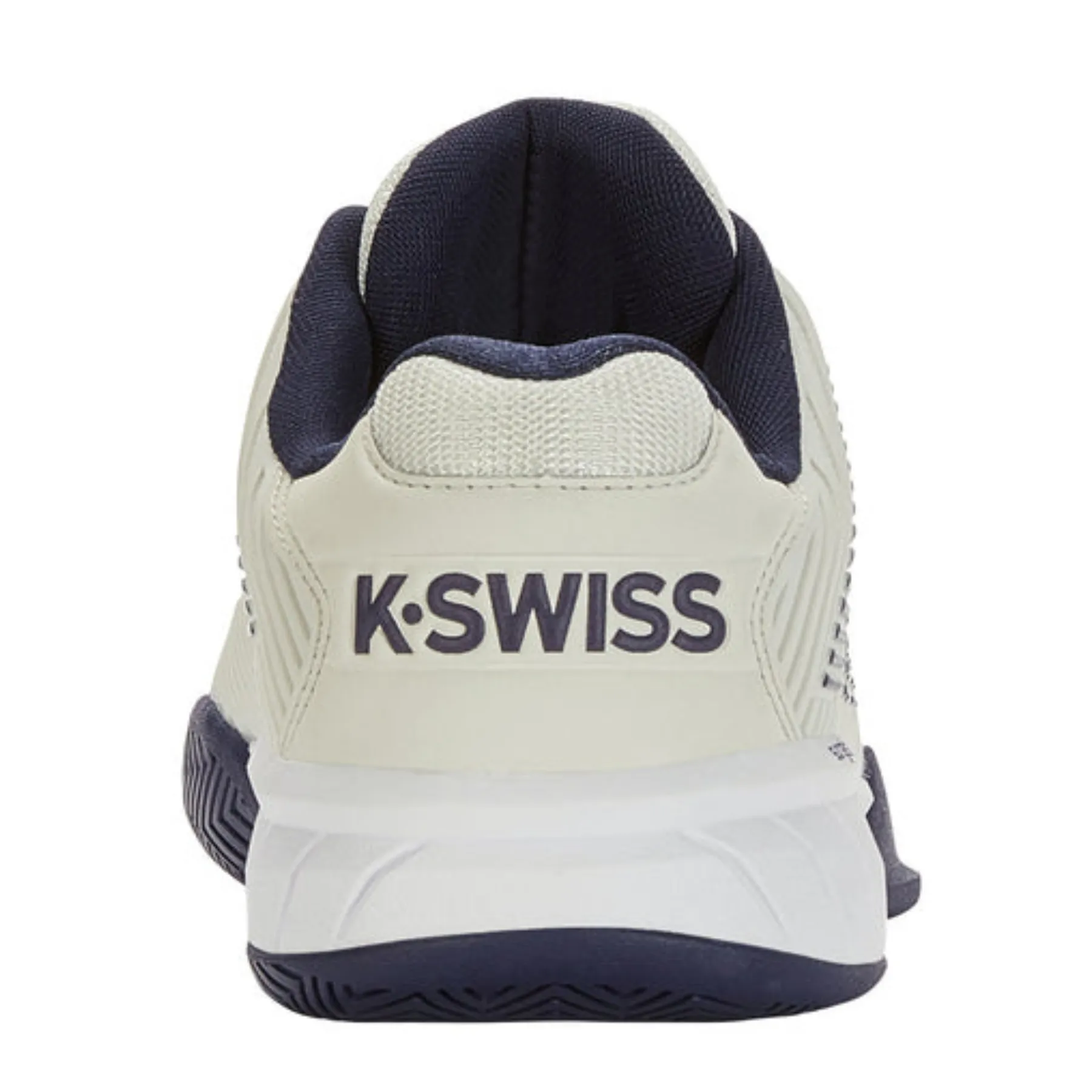 Light Motion K Swiss Hypercourt Express 2-2E WIDE MenTennis Shoes - Gray/White/Peacoat
