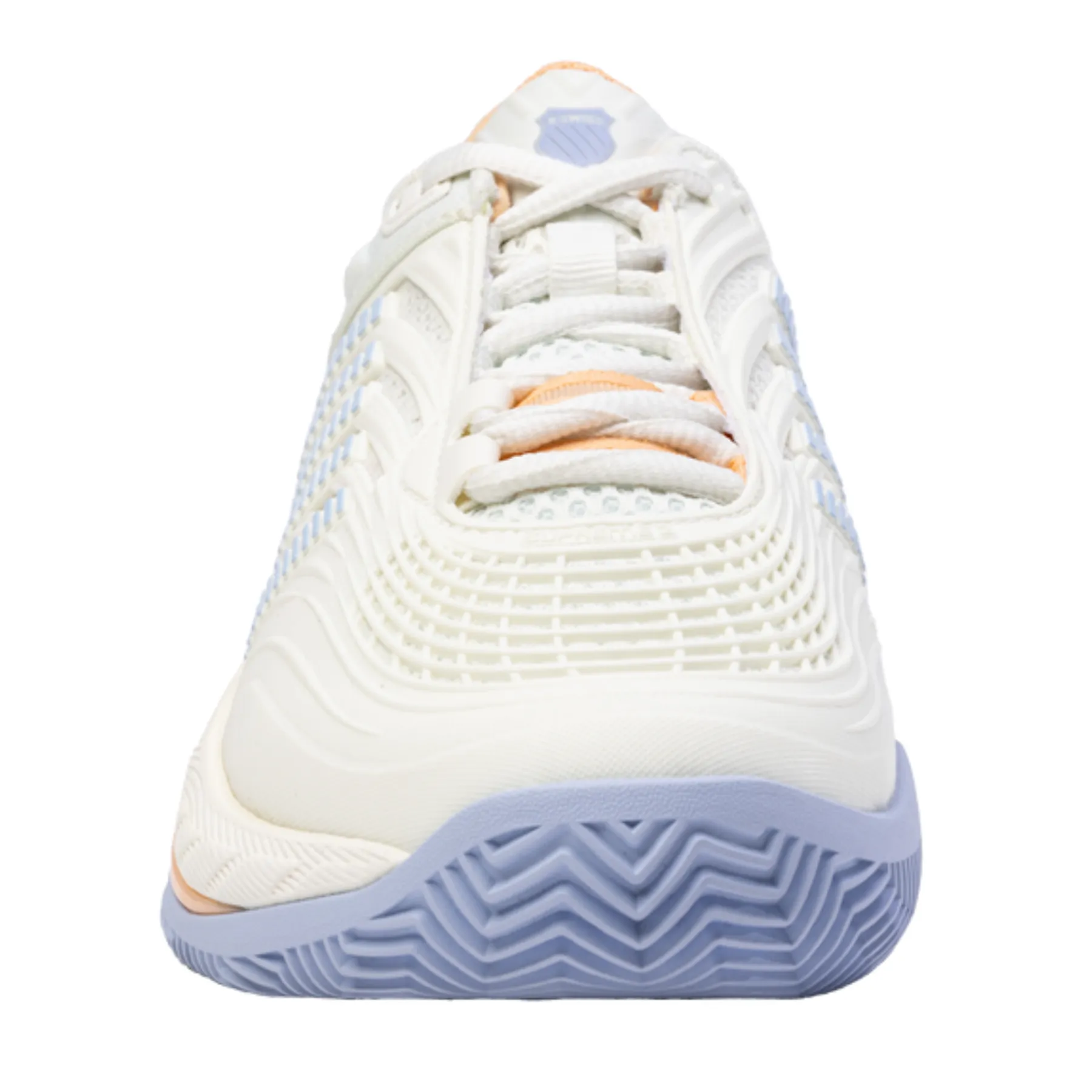 K Swiss Hypercourt Supreme 2HB WomenTennis Shoes - Star White/Heather/PchFuz Canvas Upper