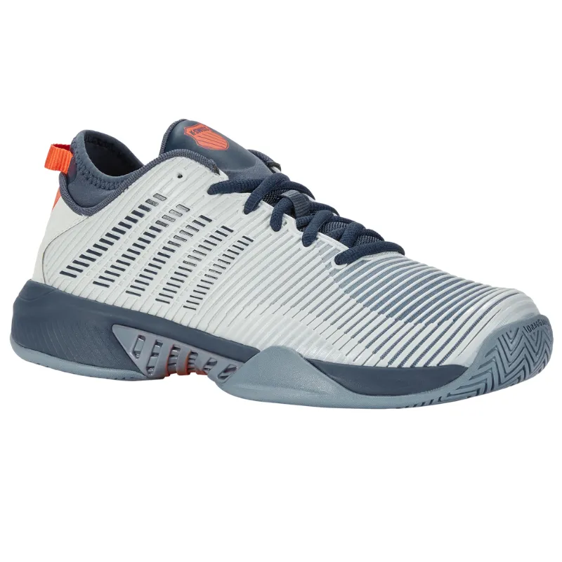 All Season K Swiss Hypercourt Supreme AC Blue Blush / Orion Blue / Ibis Mens Tennis Shoes
