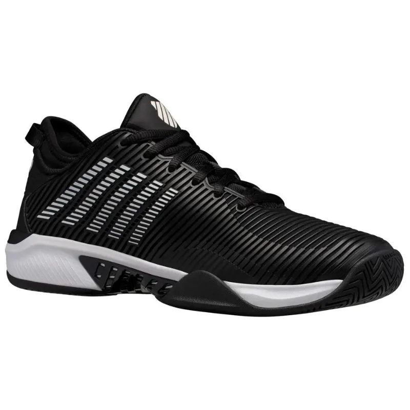 K Swiss Hypercourt Supreme AC Tennis Shoes - Black / White Outdoor Gear