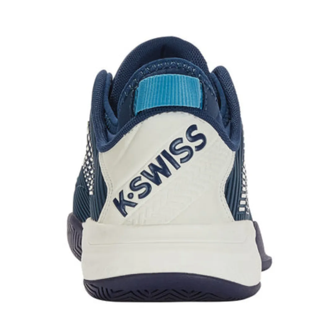 K Swiss Hypercourt Supreme Blue Opal /Blanc De Blanc /Lollipop Men Tennis Shoes Comfort Walk