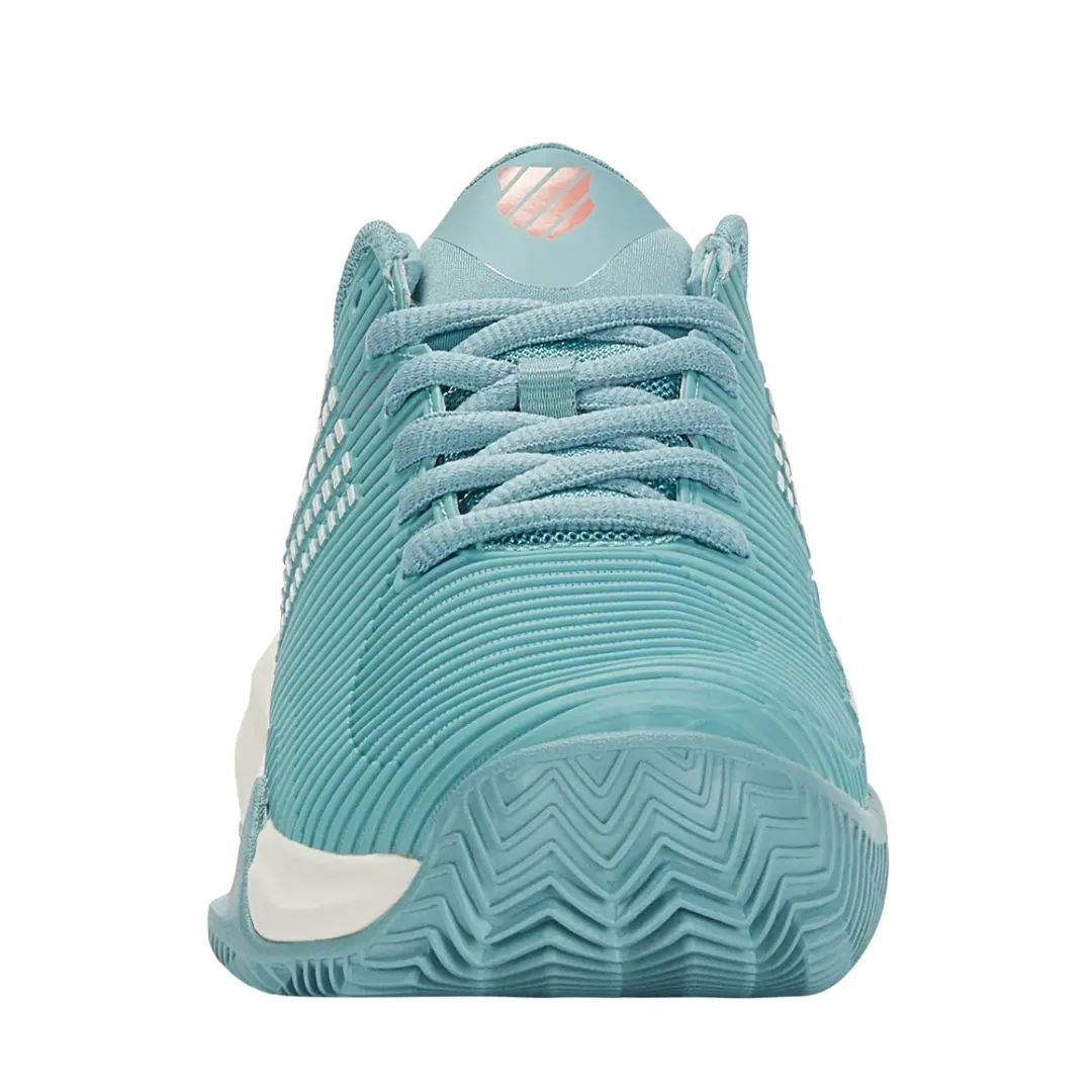 Casual Design Classic Design K Swiss Hypercourt Supreme HB Nile Blue/Blanc de Blanc/Desert Flower Women Tennis Shoes