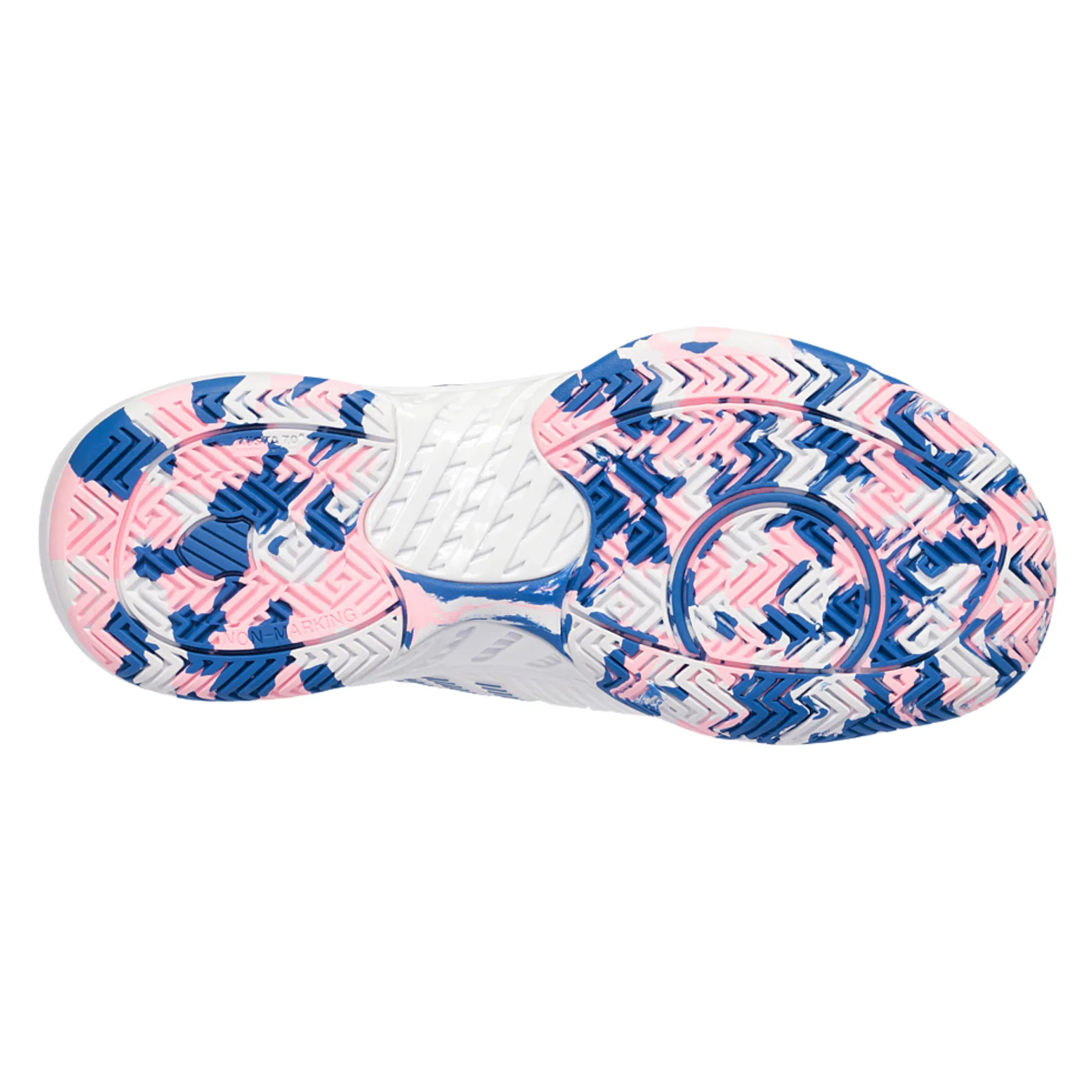 K Swiss Hypercourt Supreme  Women Tennis Shoes - White/Star Sapphire/Orchard Pink Cushion Sole