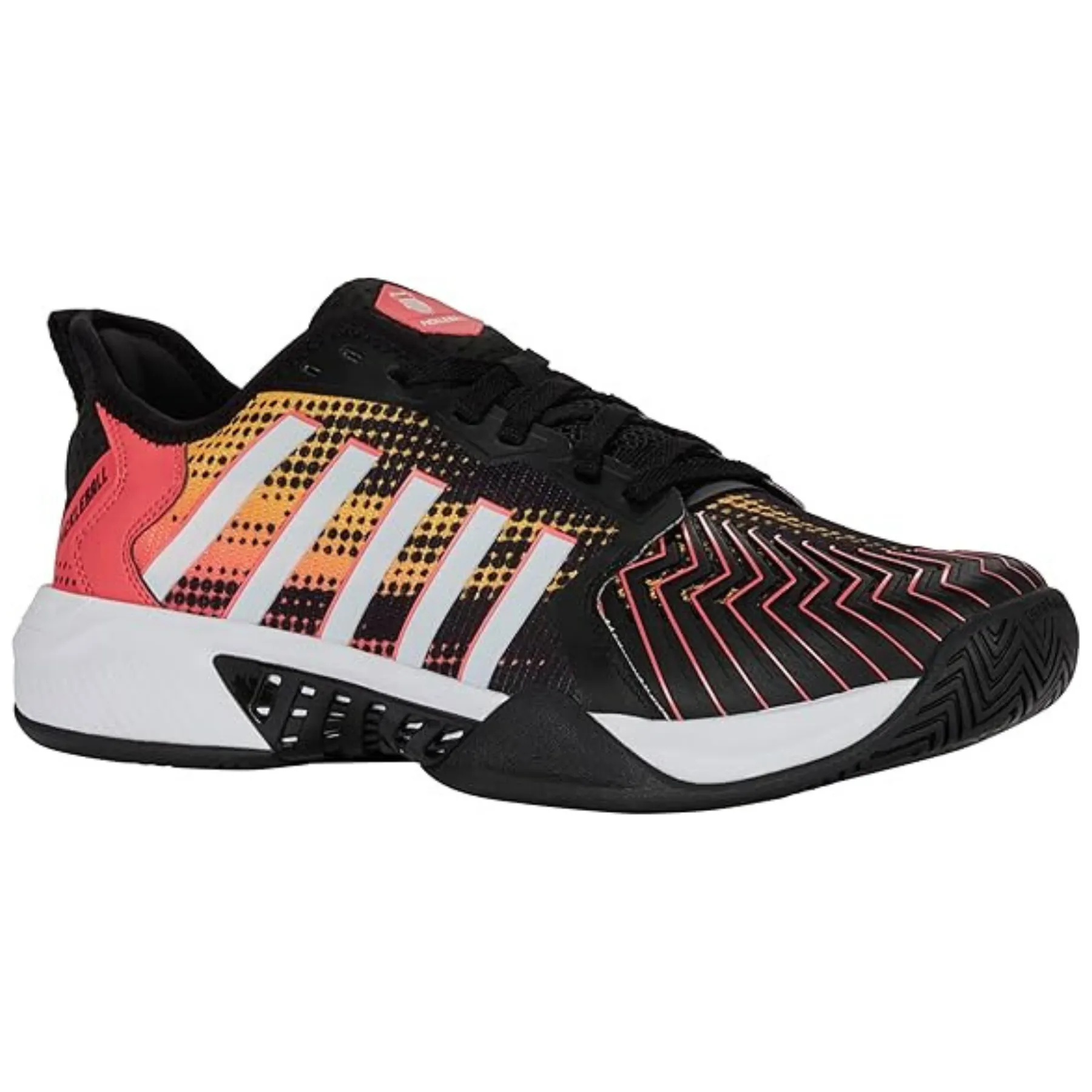 Active Lifestyle Training session K-Swiss Pickleball Supreme Mens Shoe - Black/Dubarry