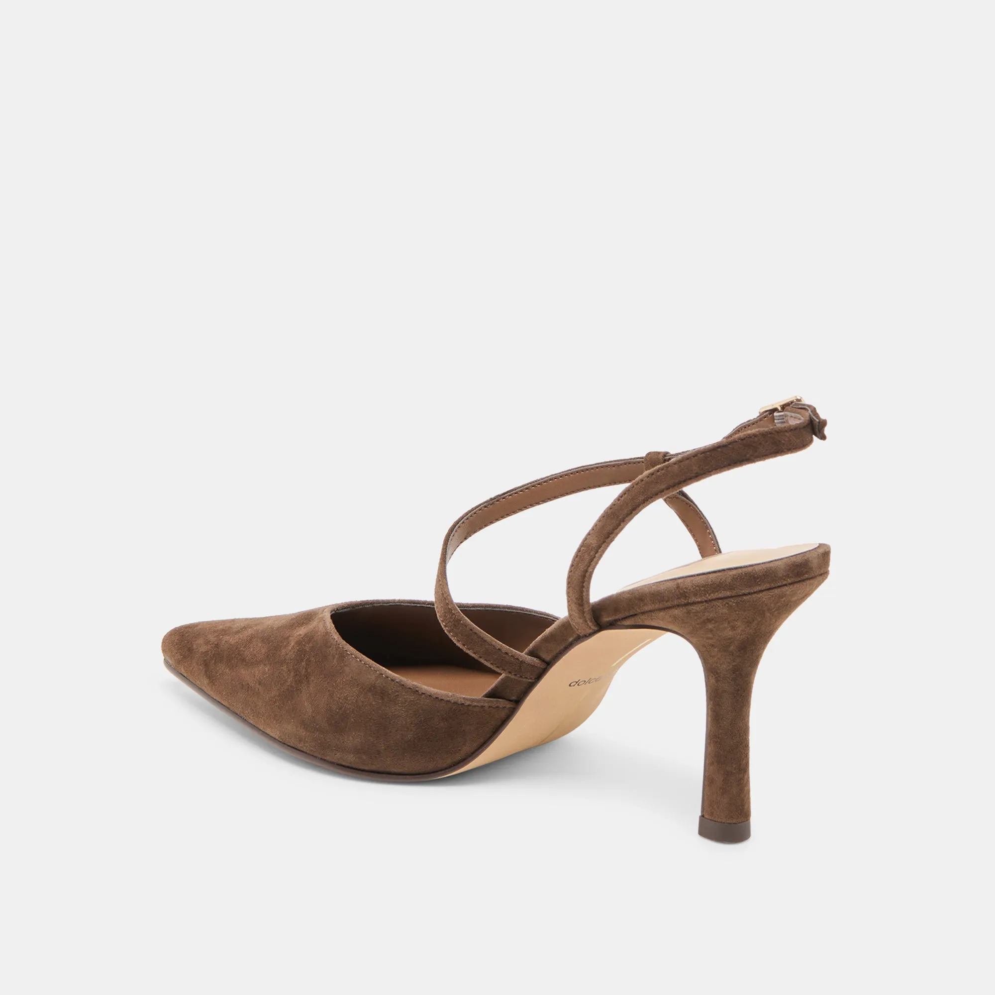Winter High Heels KAMRA HEELS DK BROWN SUEDE