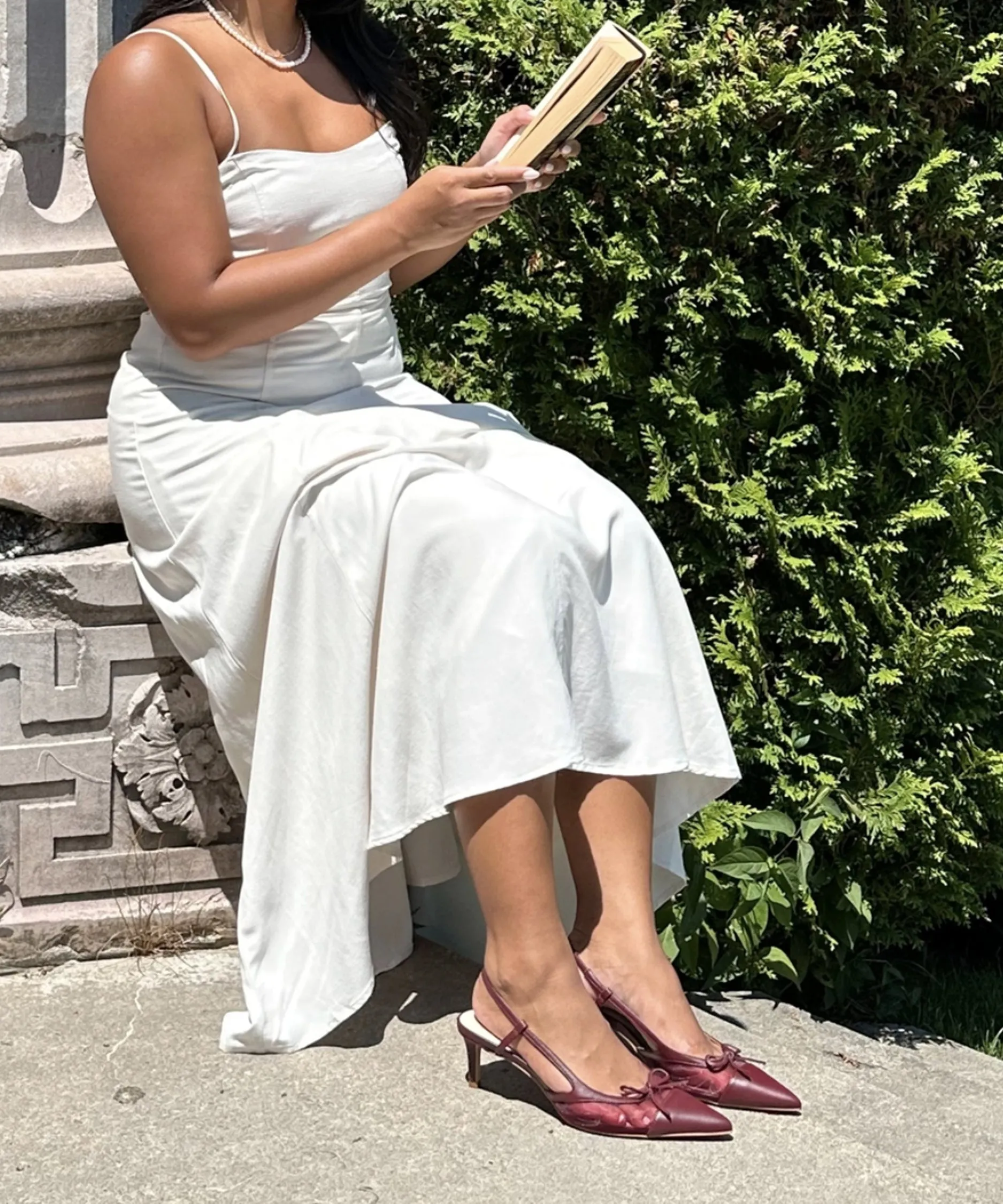 KANDI HEELS MAROON MESH Fashionable Pumps