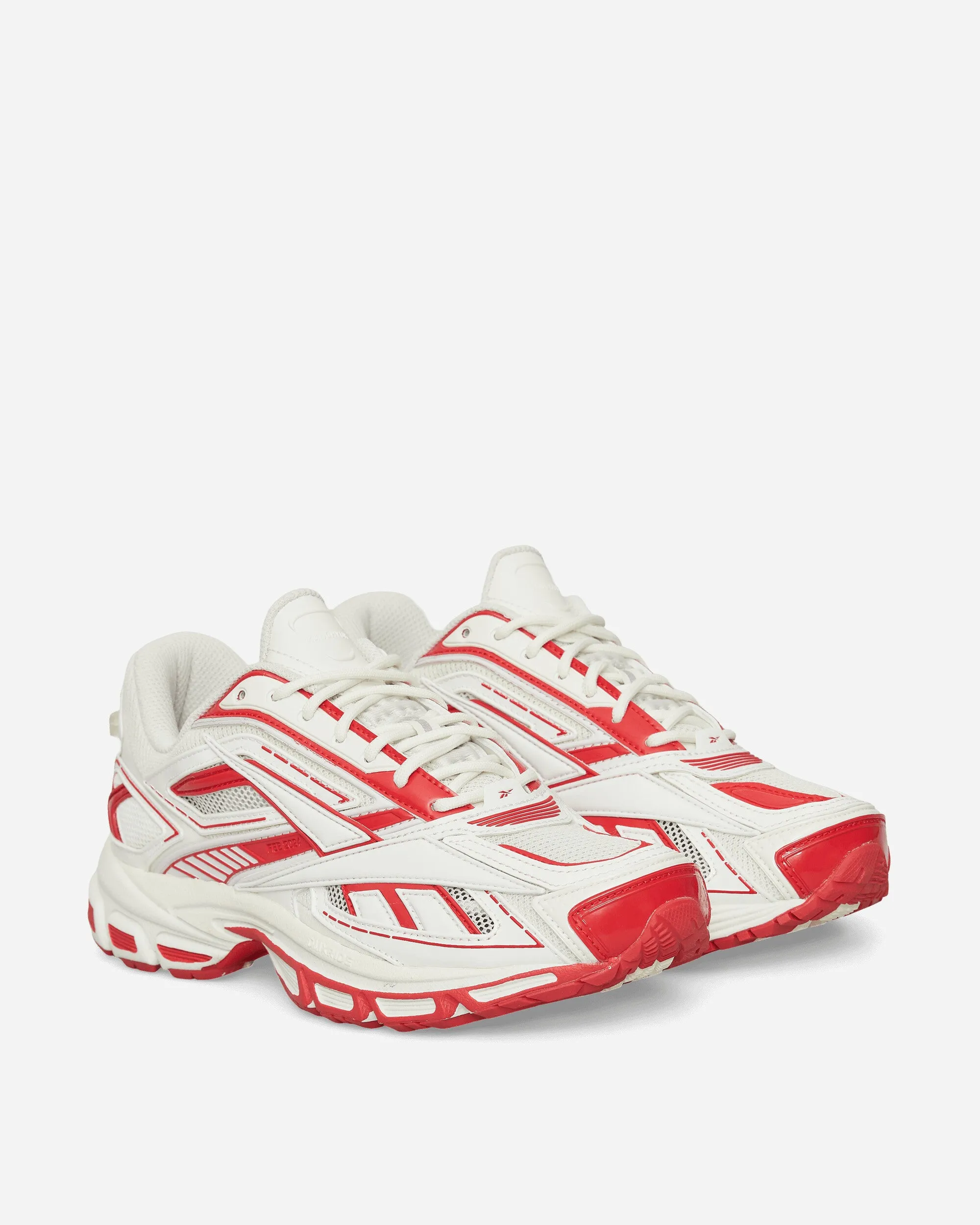 KANGHYUK Premier Road Ultra Sneakers White / Red Festival Ready Parkour Run